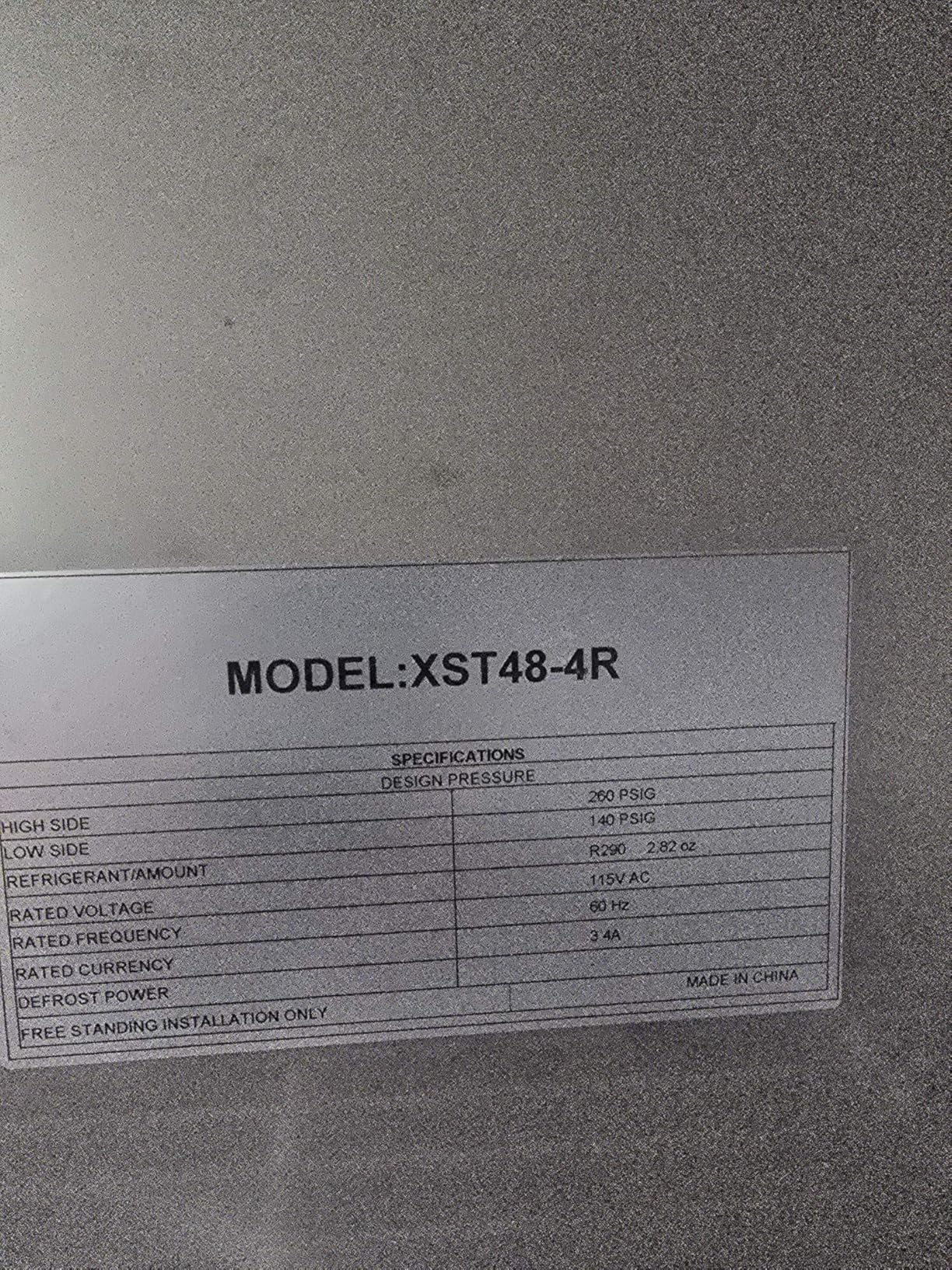 Commercial Refrigerator 48