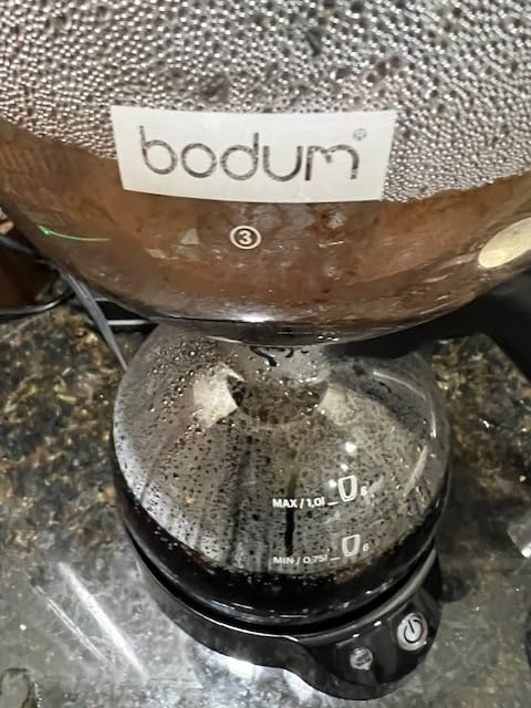 Bodum ePebo Electric Vacuum Coffee Maker, 34oz customer photo 2