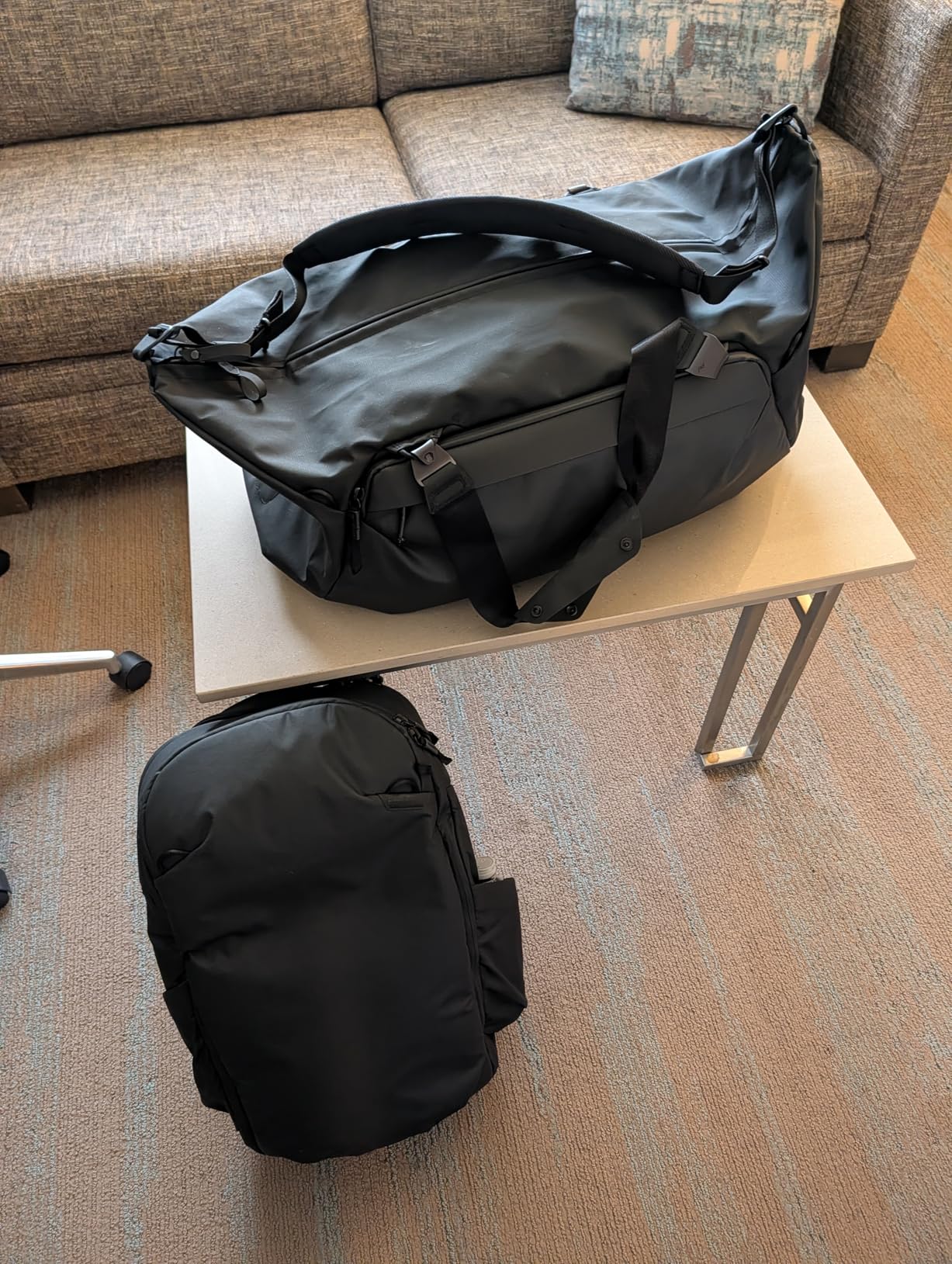 Peak Design Travel Backpack 45L, Black, Expandable 35-45L Design, Rear and Top Access, Weatherproof Shell, Laptop Sleeve, Ideal for Travel or Everyday Carry customer photo 1