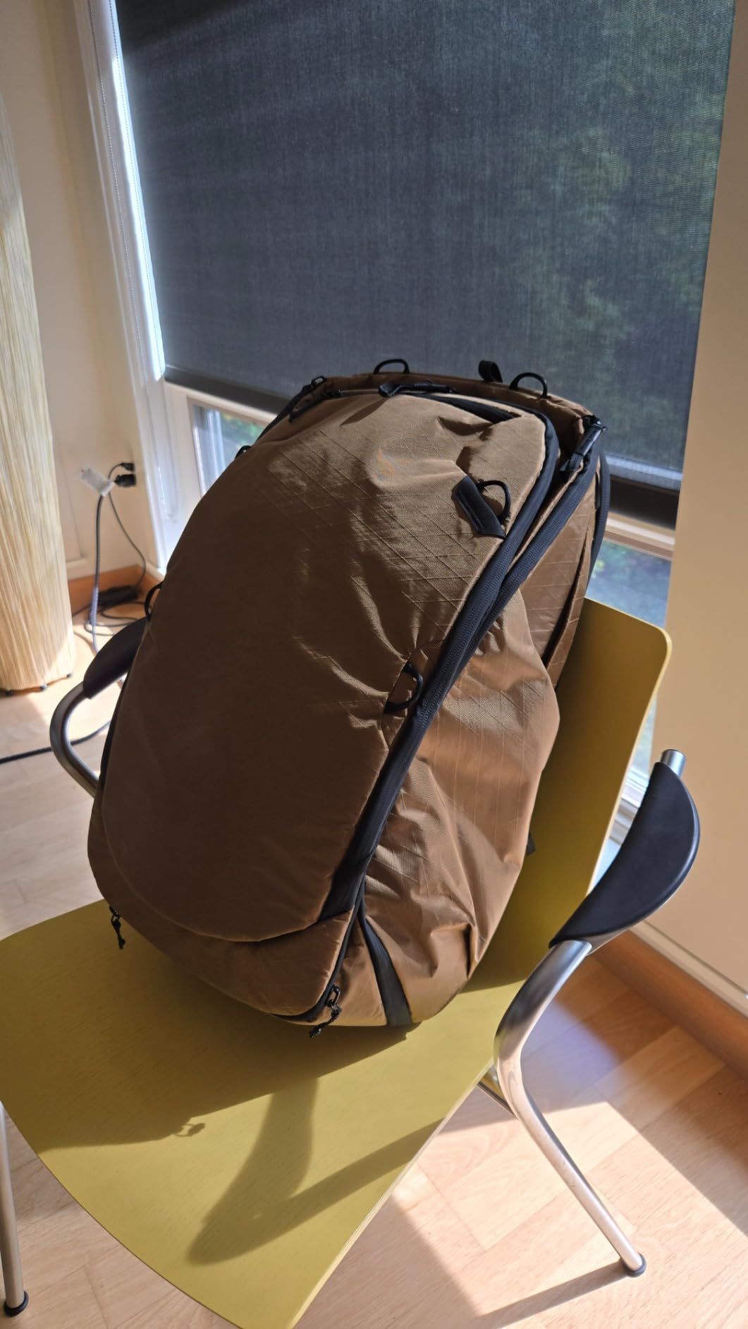 Peak Design Travel Backpack 45L, Black, Expandable 35-45L Design, Rear and Top Access, Weatherproof Shell, Laptop Sleeve, Ideal for Travel or Everyday Carry customer photo 2