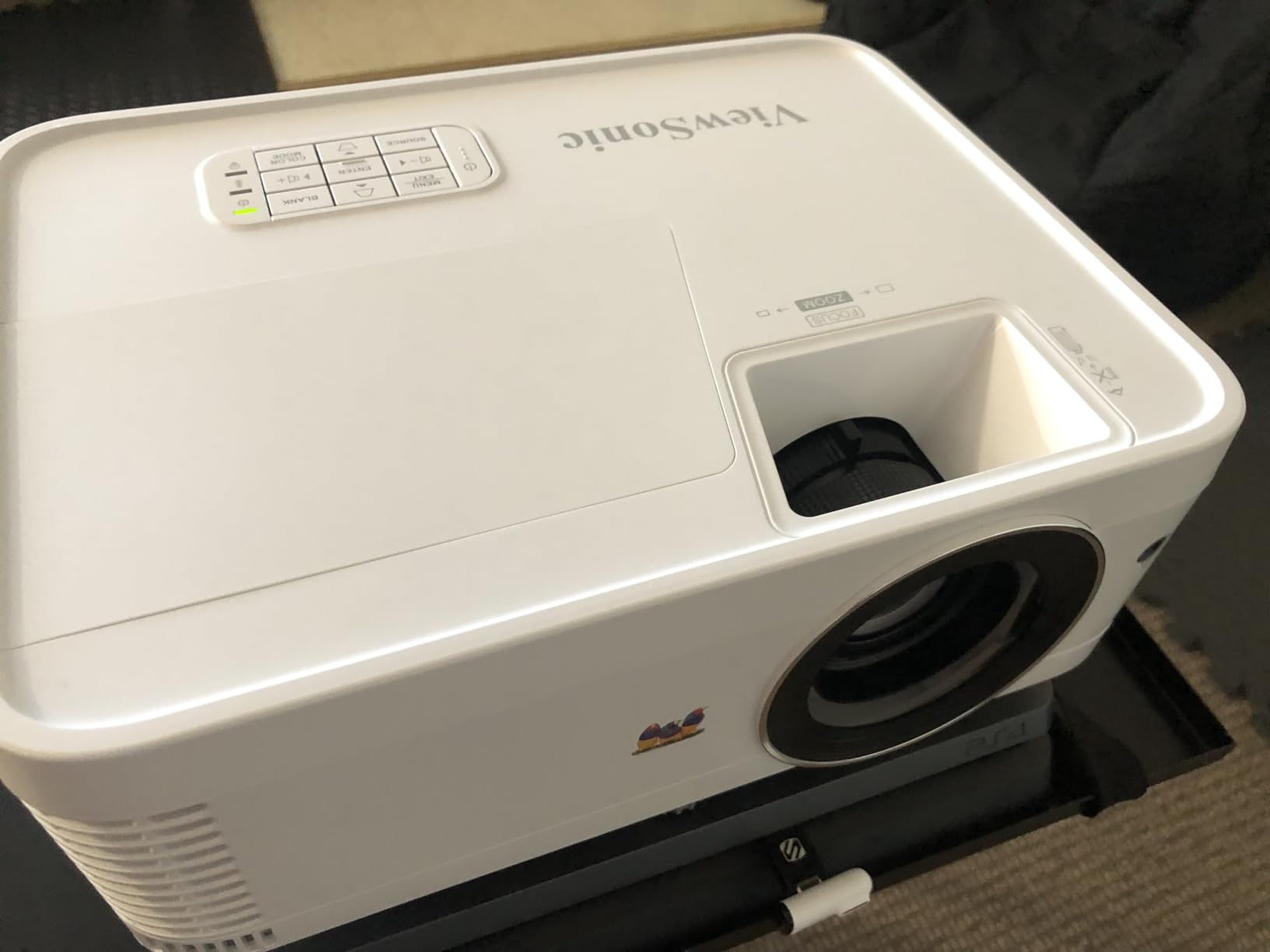 ViewSonic PX700HDH 3700 Lumens 1080p Projector, High Brightness and Supercolor Technology for Smooth Home Entertainment, 1.1x Optical Zoom, and Vertical Keystone for Flexible Setup, and Dual HDMI customer photo 2