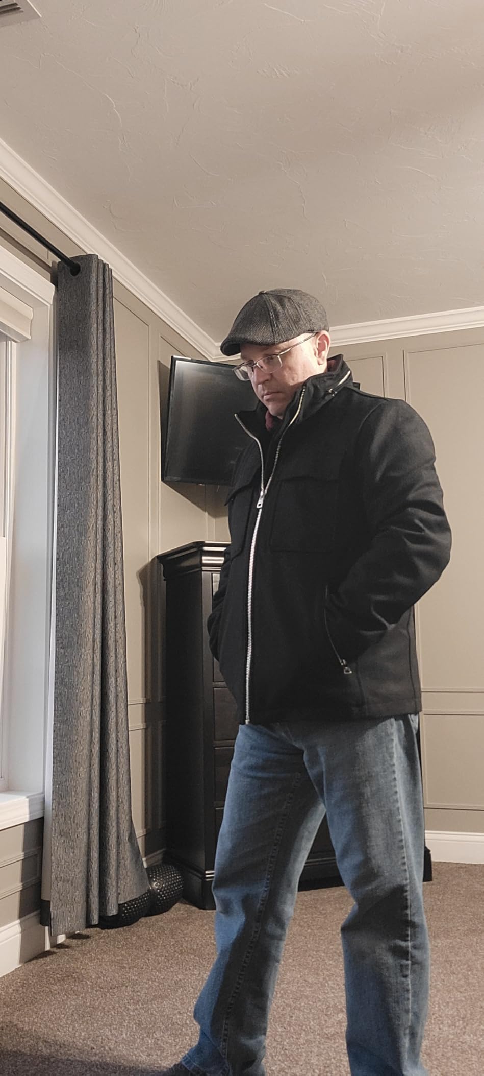Calvin Klein Men's Everyday Essential Wool Jacket customer photo 1