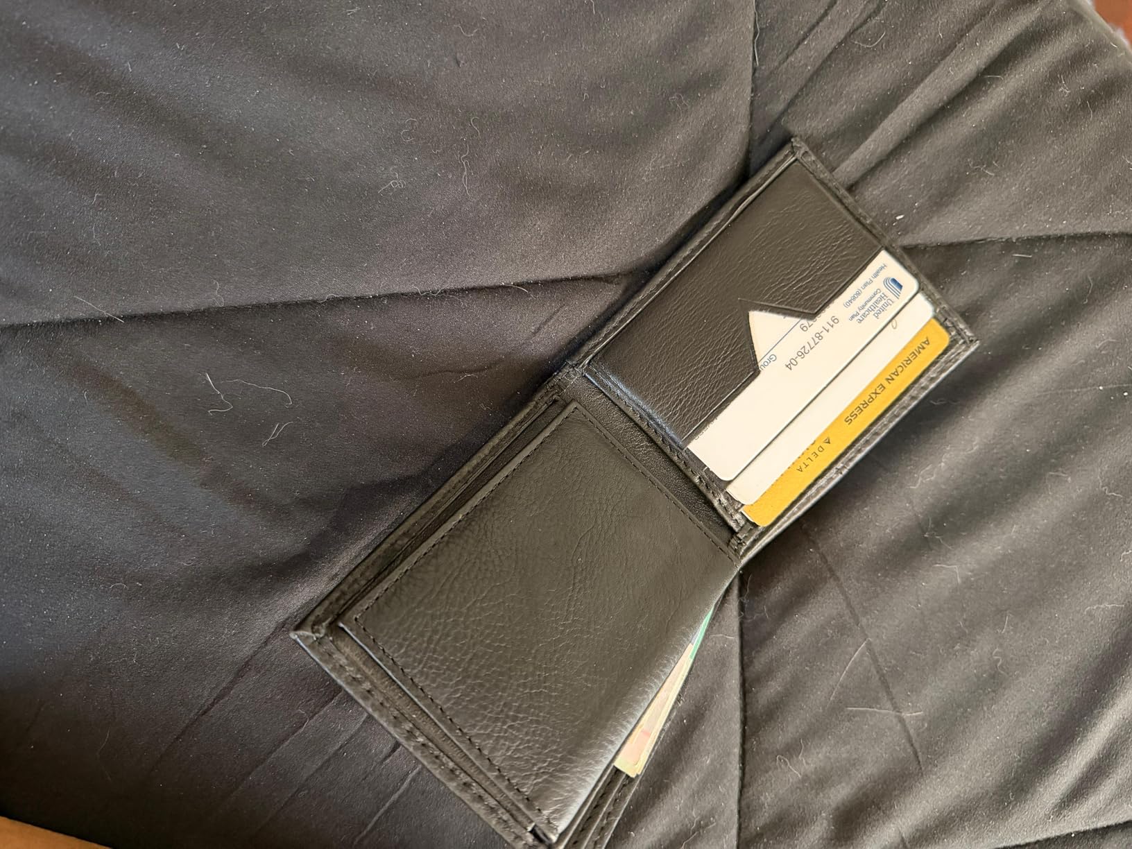 Guess Men's Leather Passcase Wallet customer photo 2