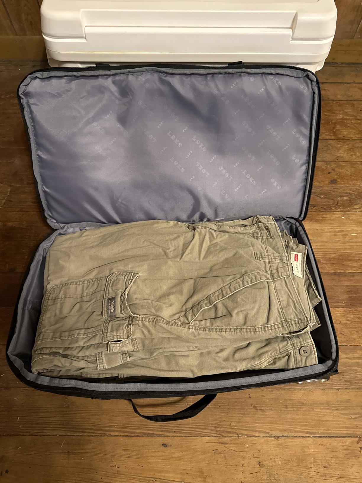 21 Inch Rolling Duffle Bag with Wheels for Men - Water Resistant Wheeled Duffle Bag for Weekend Travel & Overnight Trips customer photo 2