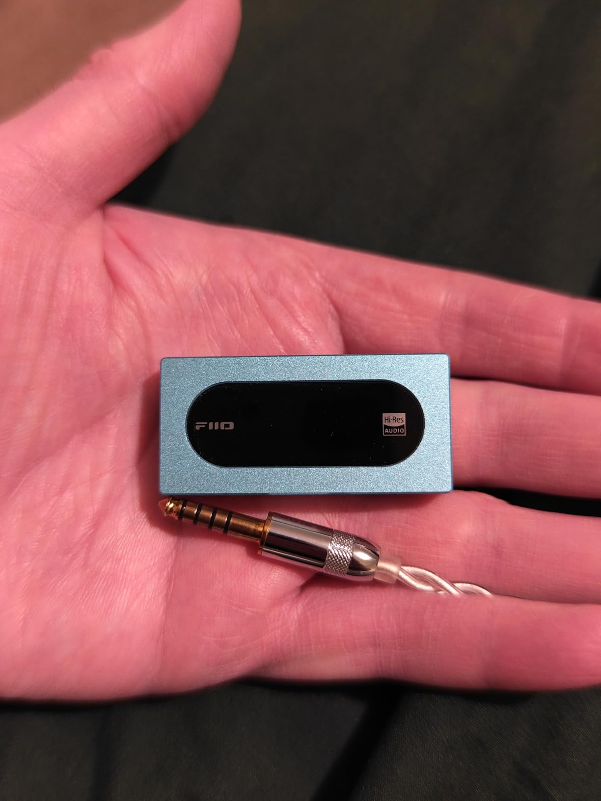 FIIO KA15 Portable DAC and Headphone Amplifier (Black) customer photo 1