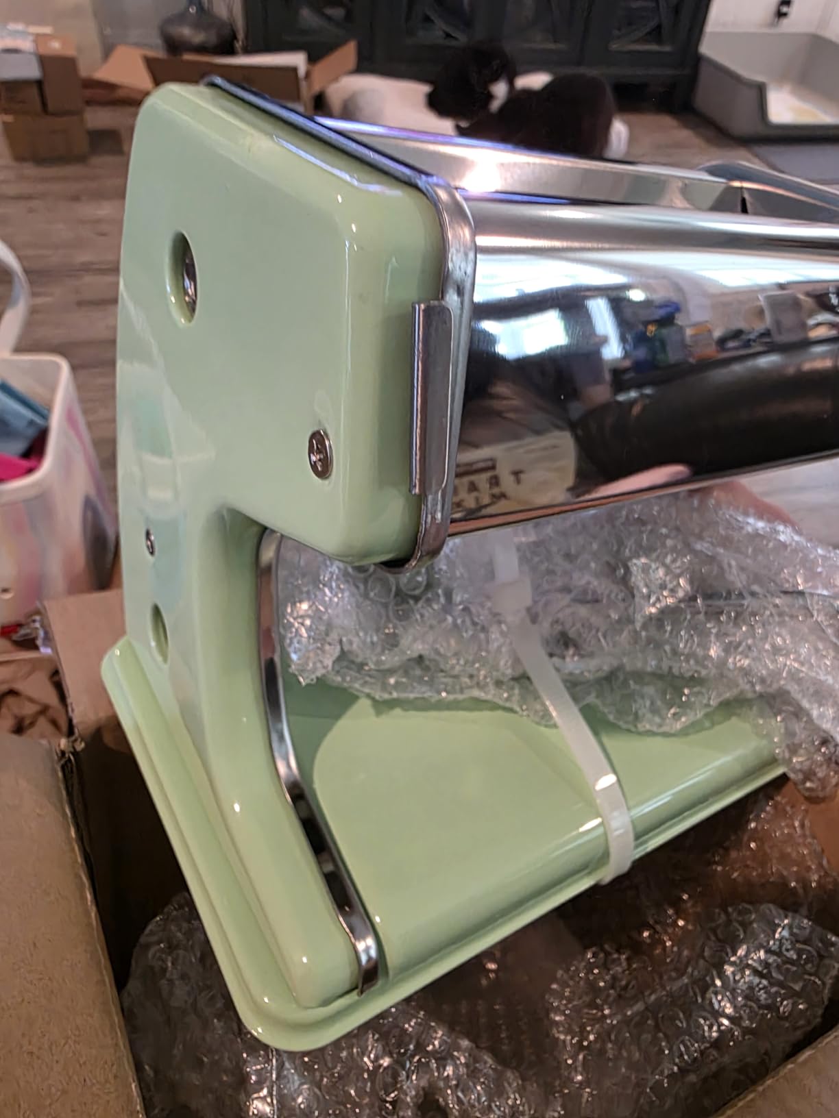 KEOKER Clay Press Machine, Polymer Clay Press Machine for Making Clay Earrings, Polymer Clay Roller Machine, 7 Thickness Stainless Steel Polymer Clay Pasta Machine customer photo 1