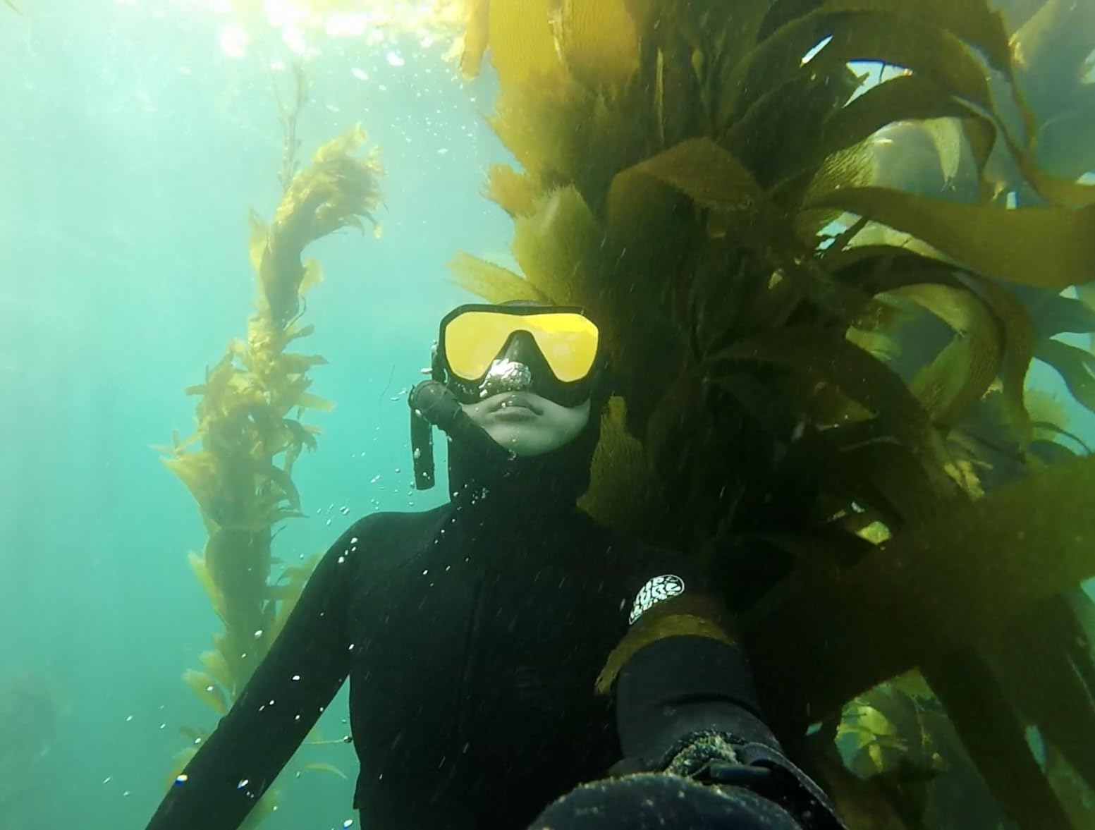 Cressi Z2S Frameless Diving Mask - Wide View Mono Lens - Low Internal Volume customer photo 2
