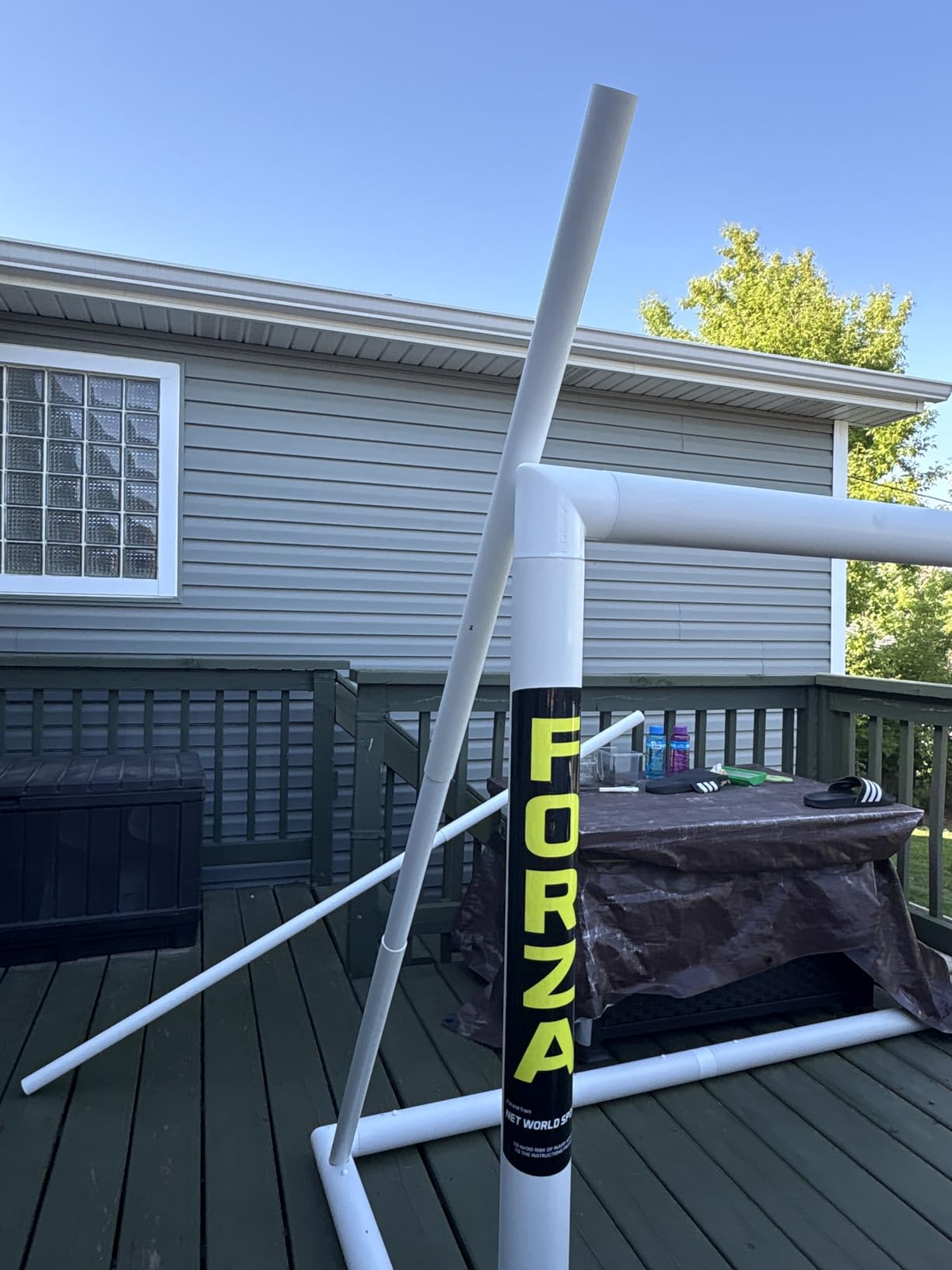 FORZA 6 x 4ft Kids Soccer Goal - The World's #1 Backyard Goal! | 100% UK-Made, 2 Min Setup, Unbreakable Goalpost Bundle customer photo 1