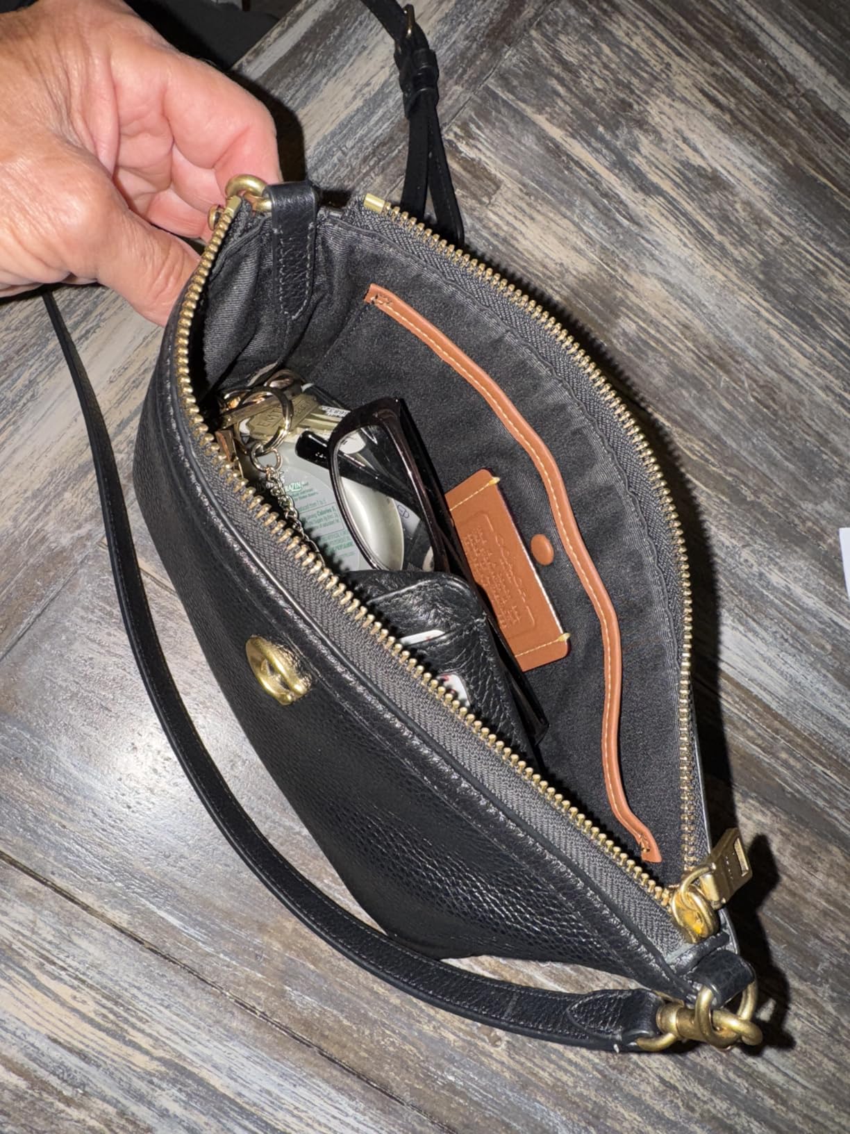Coach Women's Legacy Zip Top Crossbody Bag customer photo 2