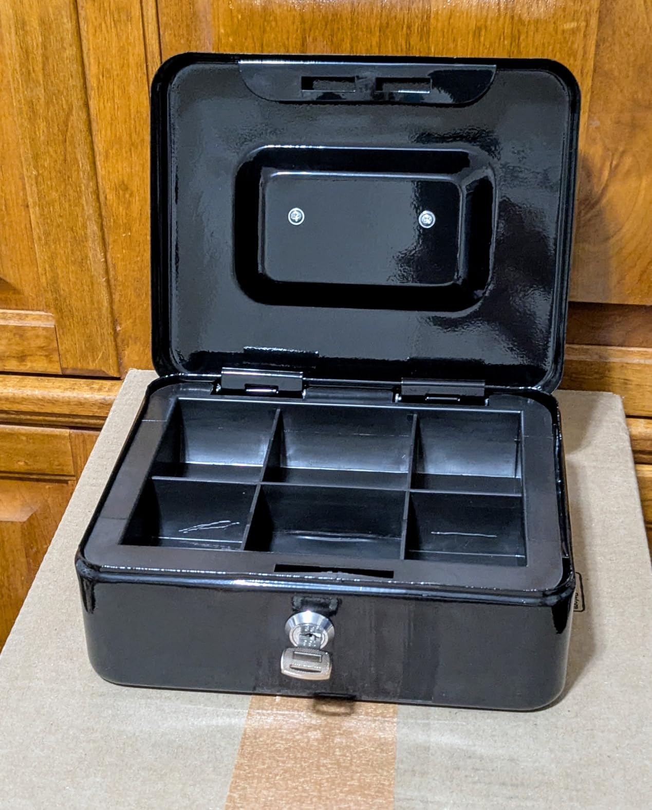 2.5 Cuft Safe Box, Home Safes with Fireproof Waterproof Bag, Anti-Theft Safety Box with Digital Keypad, Smart Alert System, Spare Keys, Removable Shelf, LED Light, Personal Document Safe customer photo 2