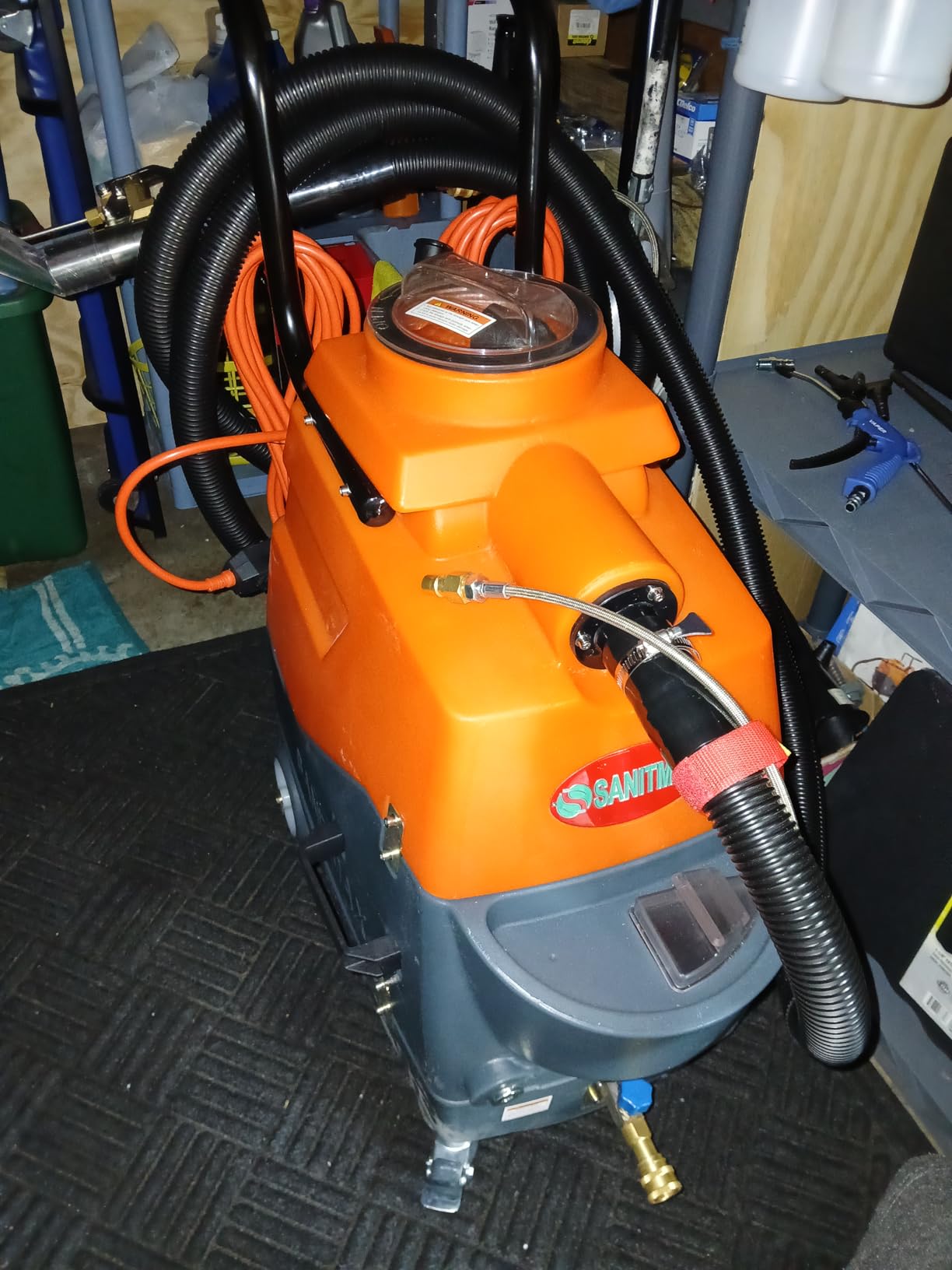 Commercial Heated Carpet & Upholstery Extractor Machine customer photo 1