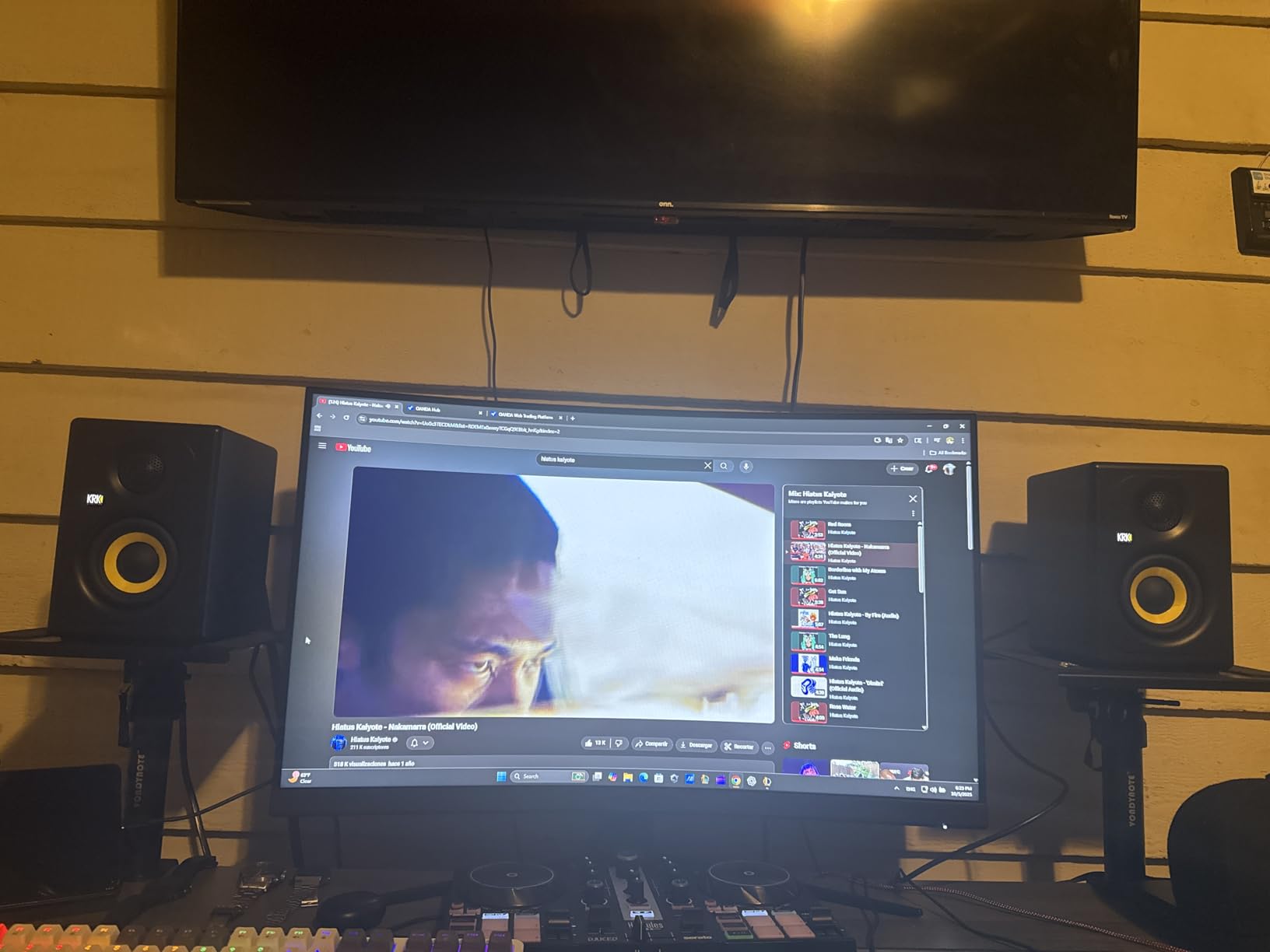 KRK Kreate 5 Powered Studio Monitor customer photo 1