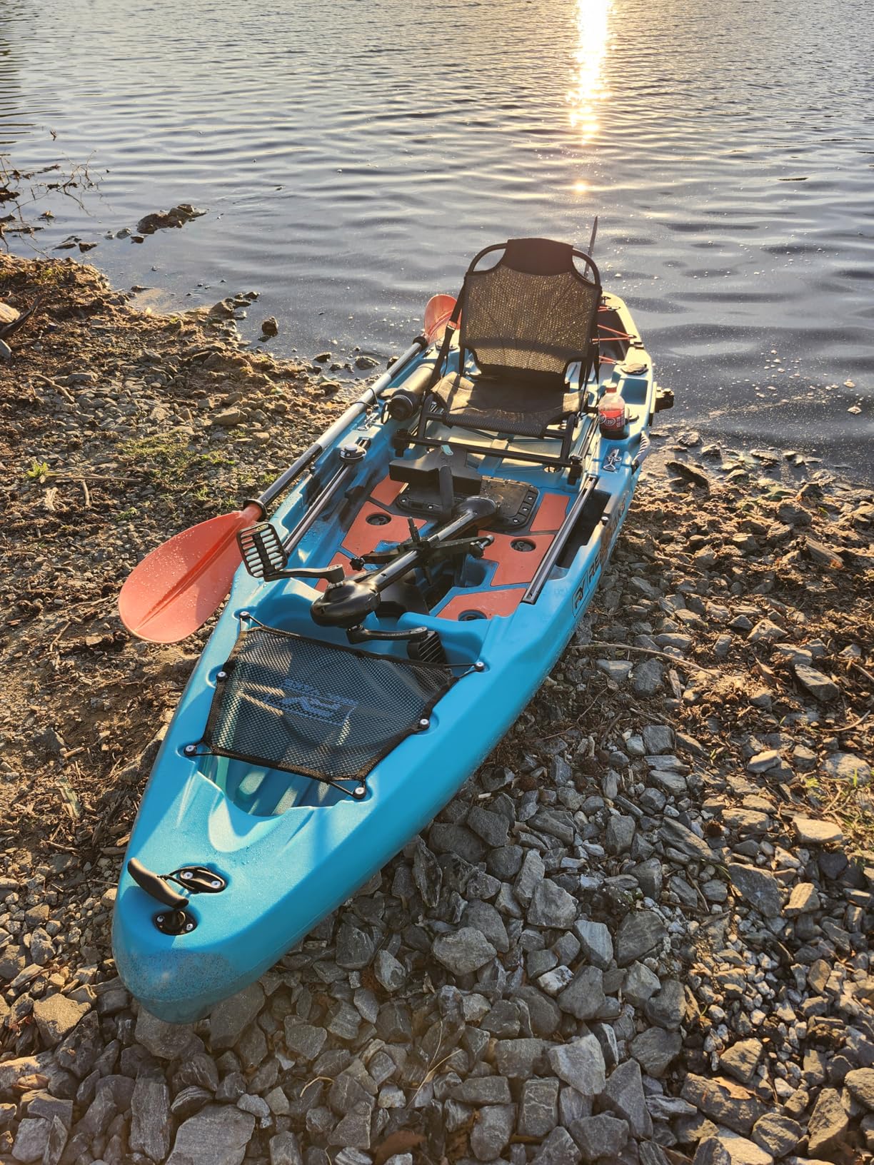 Reel Yaks Rapido Modular Fishing Kayak - 10.8ft, 400 lbs Capacity - Pedal Fishing Kayaks for Adults & Youth, Sit on Top, Compact Storage customer photo 1
