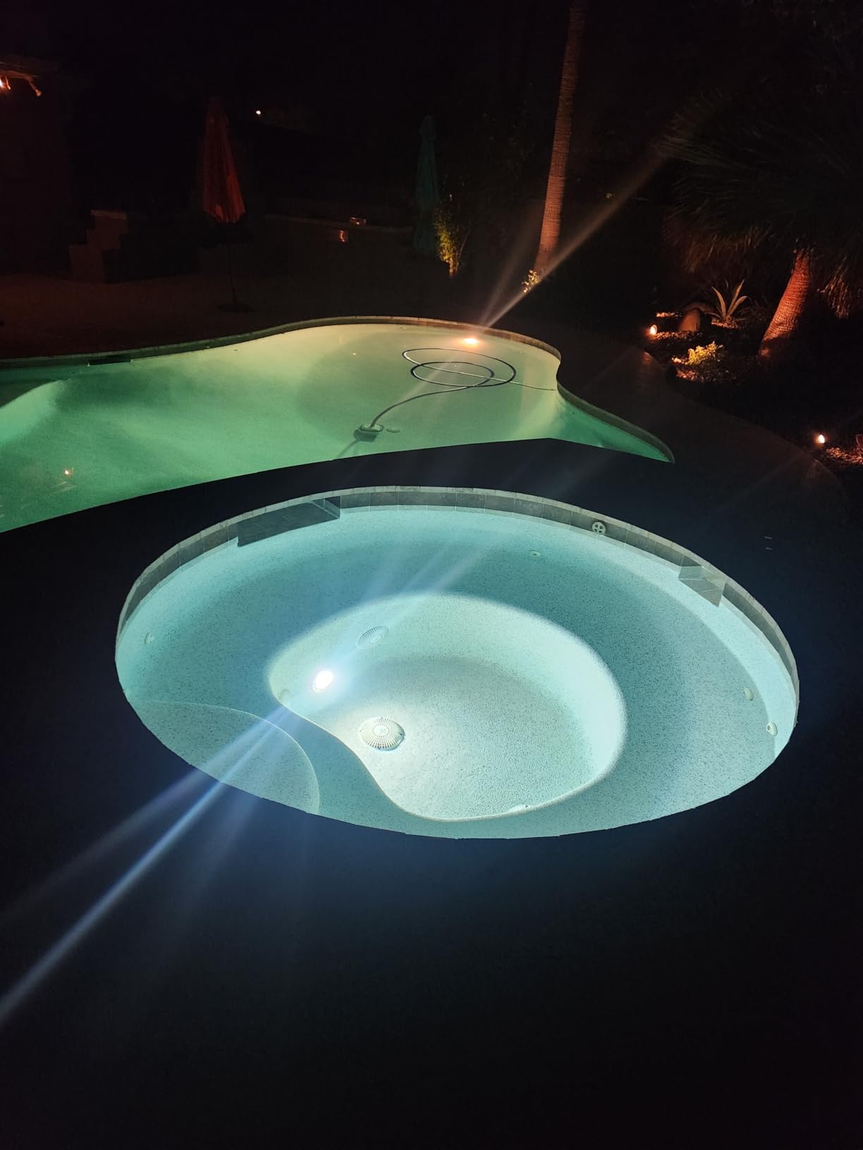 SURAIELEC Pool Lights for Inground Pool, 10 Inch 120V LED Underwater Light, 35W (300W Equivalent), 4000LM, Cool White 6000K, Fits 10