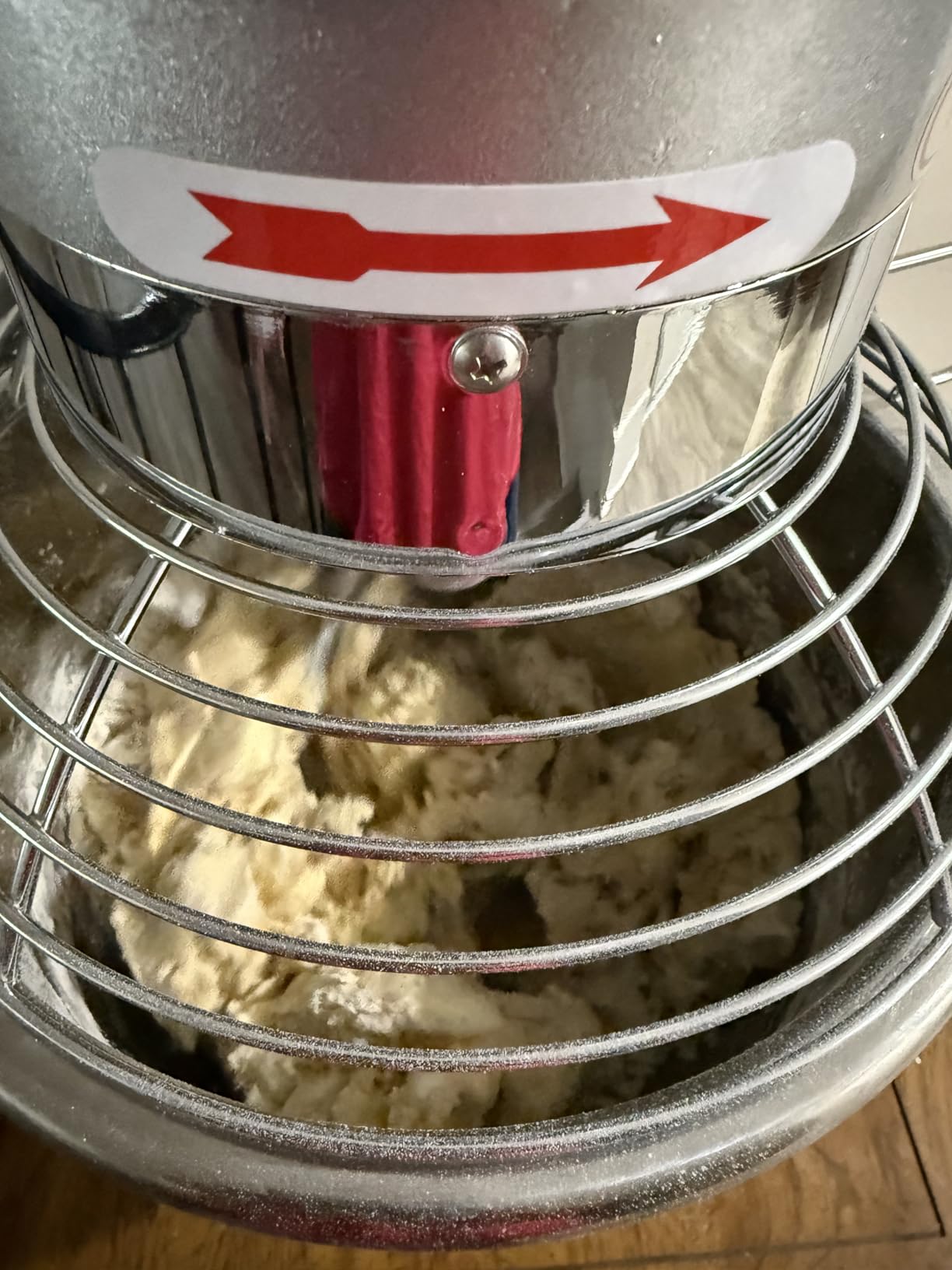 LEEVOT 30 Qt 1250W Commercial Food Mixer, Commercial mixer 3 Speeds Adjustable Heavy Duty Stand Mixer customer photo 1