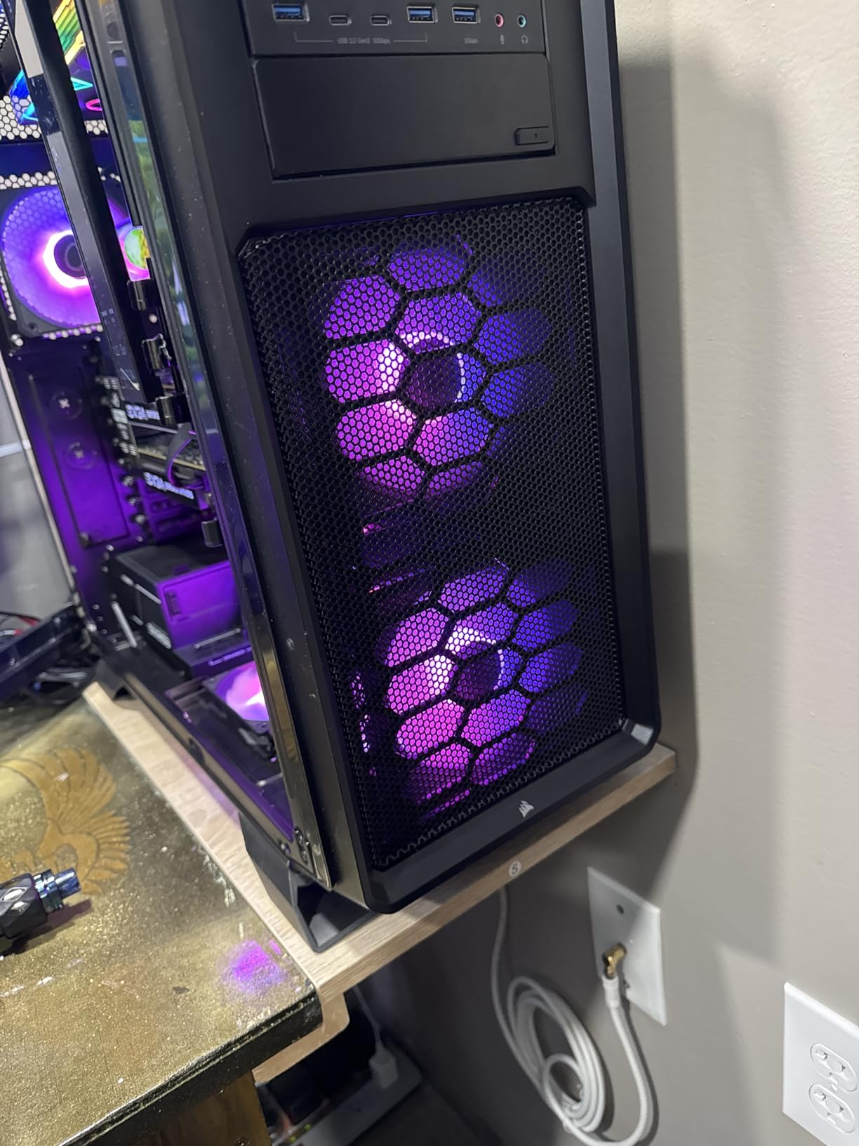 Cooler Master MF120 Lite 120mm PC Case Fan | Liquid Cooler | Air Cooler 3-Pack, 120mm aRGB Lighting, aRGB Splitter, Dynamic PWM 1,750 RPM, Air Balance Blades, Hybrid | PBT Frame customer photo 2