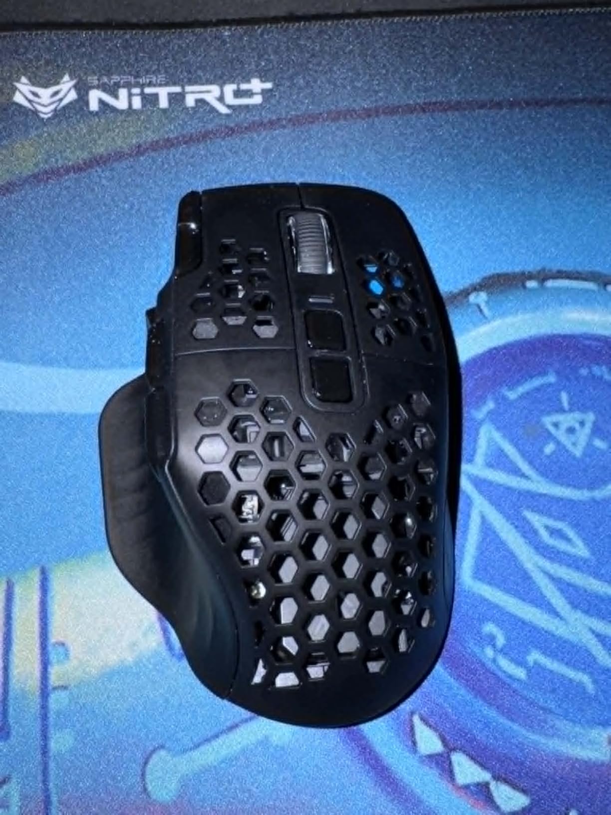 SOLAKAKA SM809 Pro MMO Gaming Mouse with 9 Side Buttons, 24000 DPI RGB Mouse for Gamer, 16 Programmable Macros MMO Mouse, Black customer photo 1