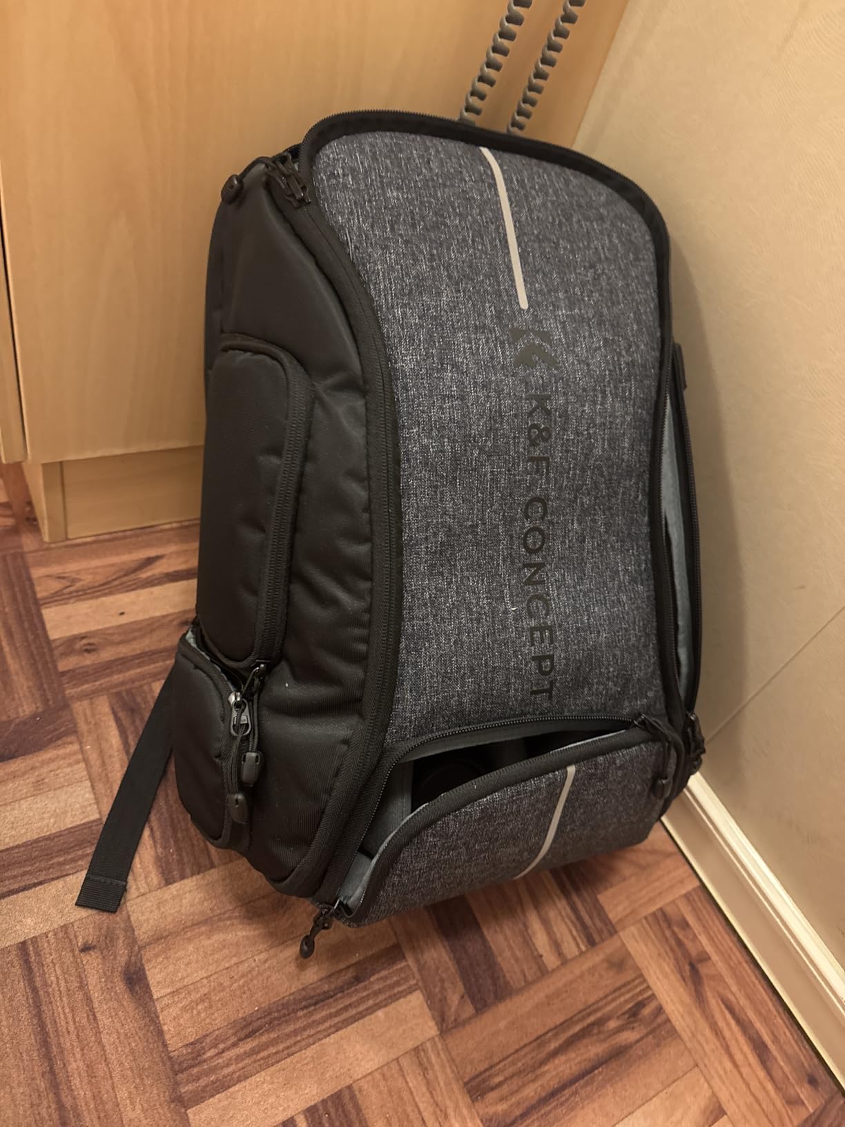 K&F CONCEPT Camera Backpack, Camera Bags for Photographers 30L Large Capacity with Raincover and 16 Inch Laptop Compartment Compatible for Canon/Nikon/Sony/DJI Mavic Drone Travel customer photo 1
