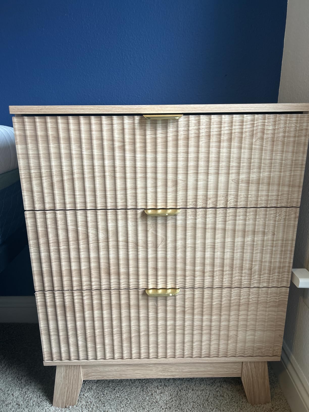 Fluted Nightstand, 24