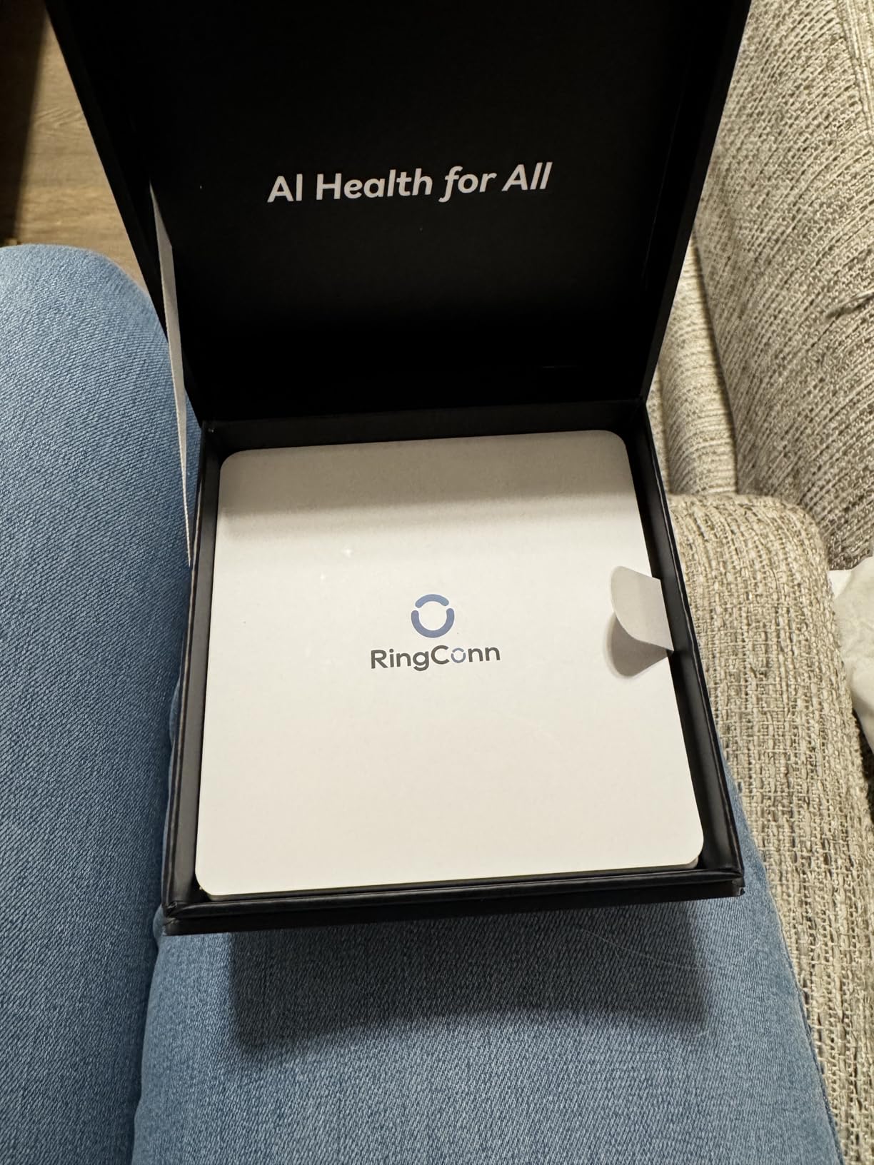 RingConn Gen 2 Air, Ultra-Thin AI Smart Ring, 10-Day Battery Life, Fitness/Sleep/Stress/HR Tracker for Women & Men, No App Fee for Standard Features, iOS & Android Compatible customer photo 1