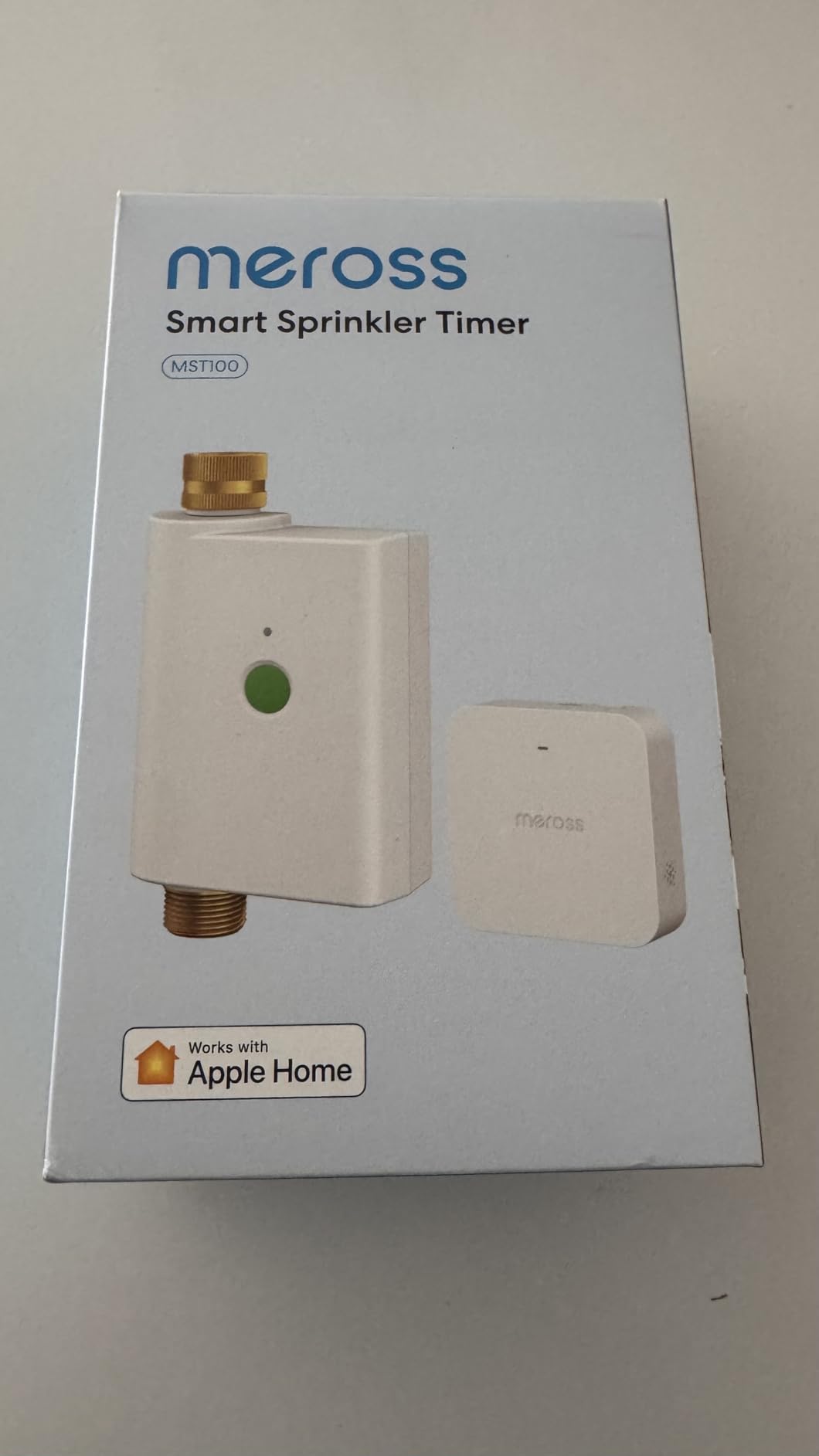 meross WiFi Water Timer for Garden Hose, Smart Hose Timer with Brass Inlet & Outet, WiFi Sprinkler Valve Work with Alexa & Google Assistant, Smart Rain Skip for Lawn, Garden & Yard customer photo 1