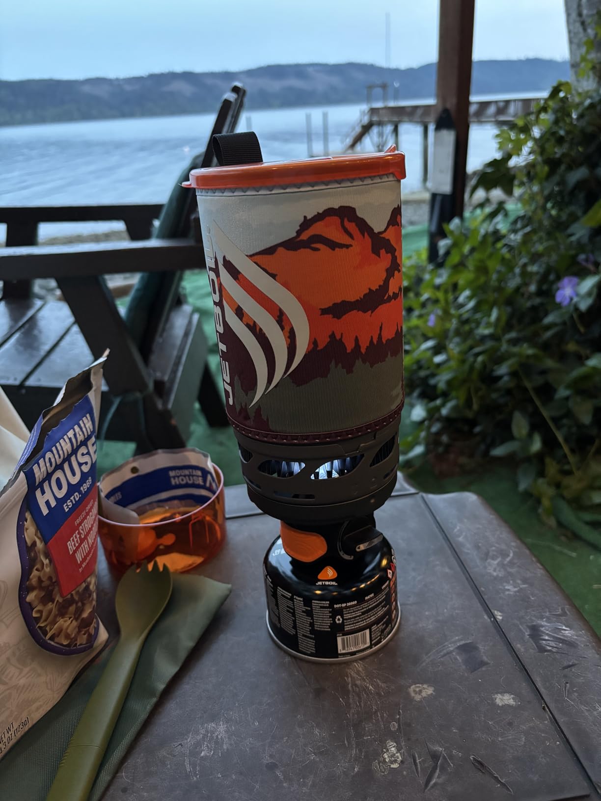 Jetboil Flash Portable Fast Boil Stove for Camping and Backpacking with 1-Step Auto Ignition customer photo 2