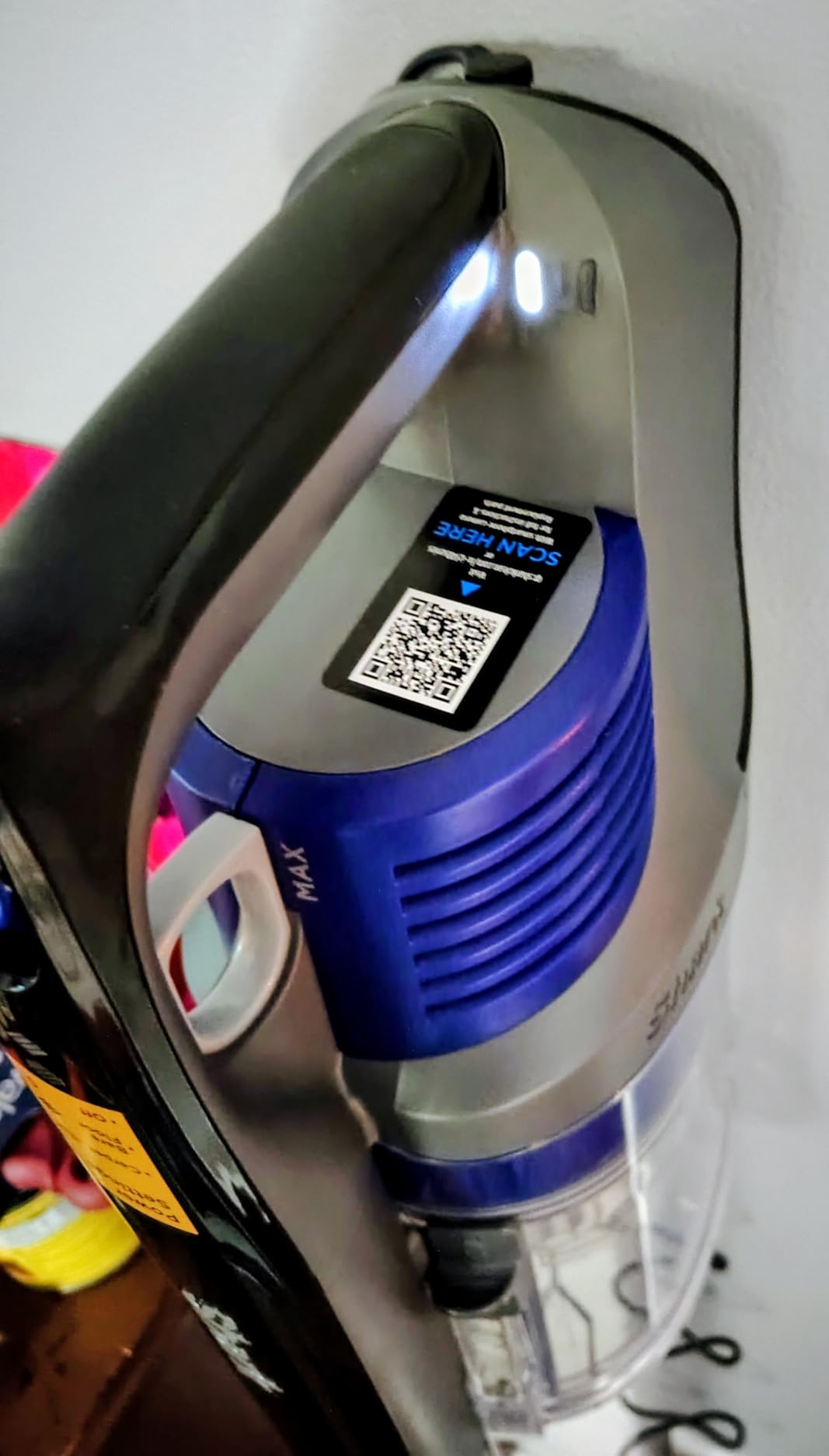 Shark IZ464H Vertex Cordless Stick Vacuum | Powerful Suction, 60min Runtime, No Hair Wrap | HEPA Filter, XL Dust Cup, DuoClean PowerFins, MultiFLEX Wand | Crevice Tool & Pet Multi-Tool | Silver customer photo 2