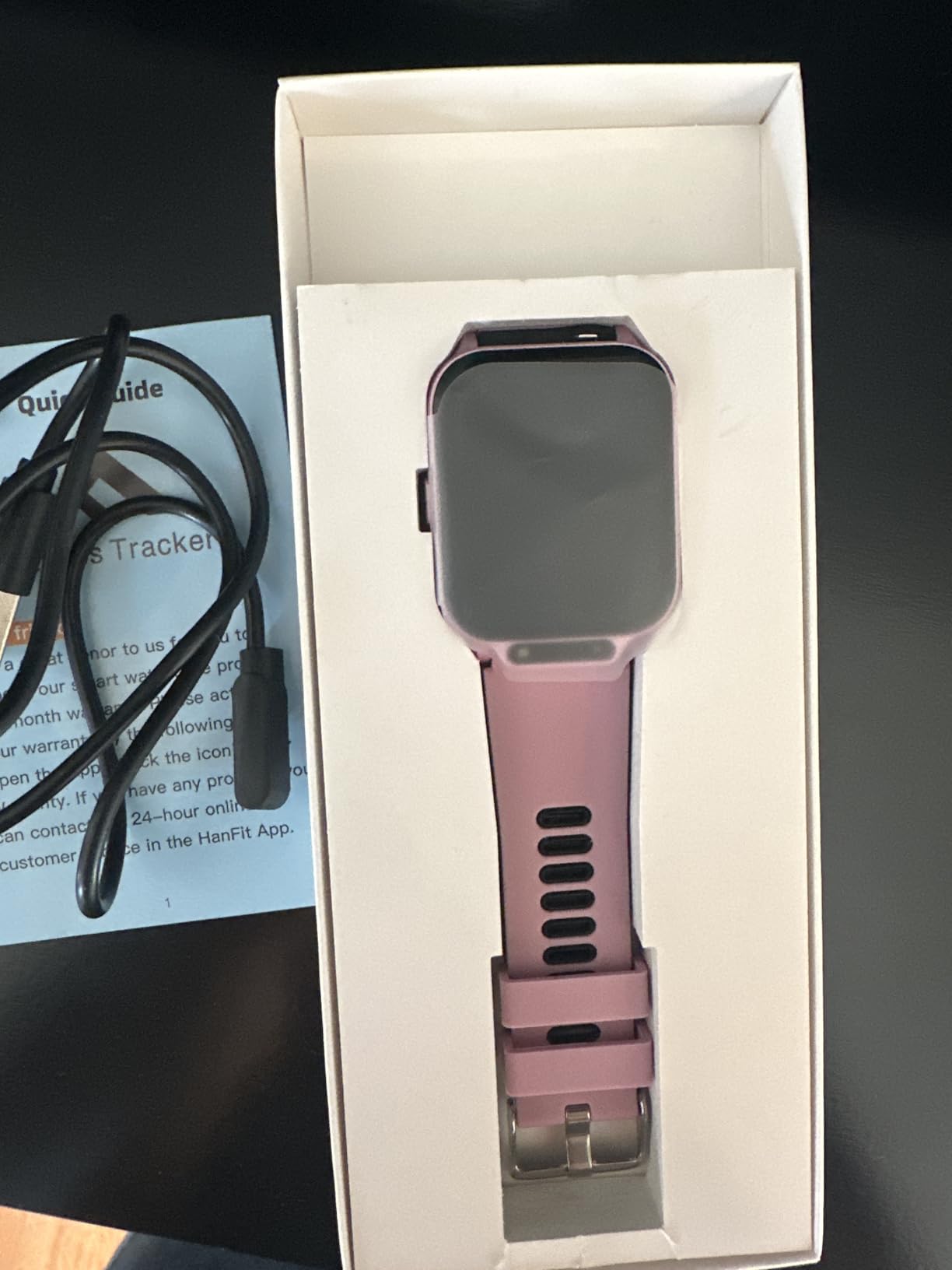Kids Waterproof Smart Watch Girls with Fitness Tracker Sports Activity Pedometer Heart Rate SpO2 Stress Monitor Flashlight APP HD Touch Screen Camera Games Music customer photo 2