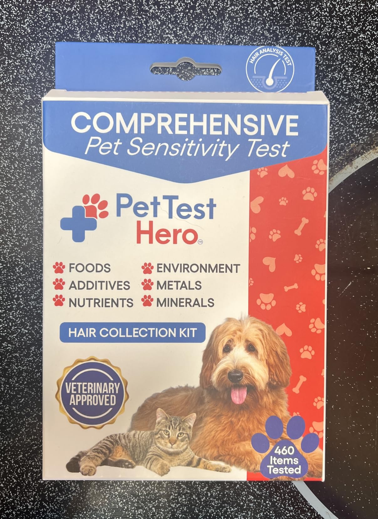 Better Life Science Pet Food & Environmental Sensitivity Hair Sample Testing Kit - Over 460 Items Tested - at-Home Non-Invasive Collection for Dogs & Cats - Informational Report for Pet Owners customer photo 2