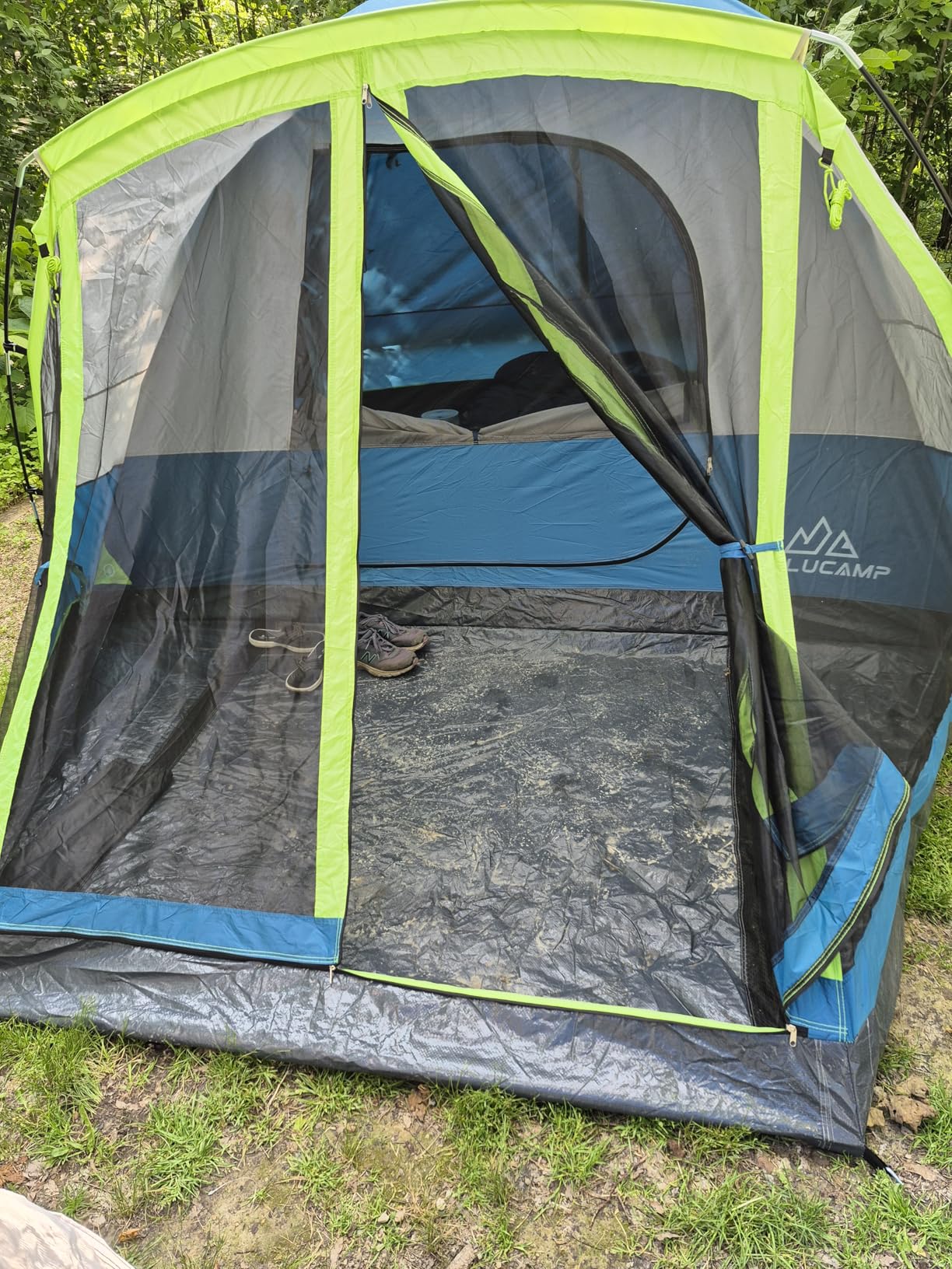 JELUCAMP 6/8 Person Large Waterproof Family Tents for Camping, Screened Camping Tent with Screen Porch customer photo 1