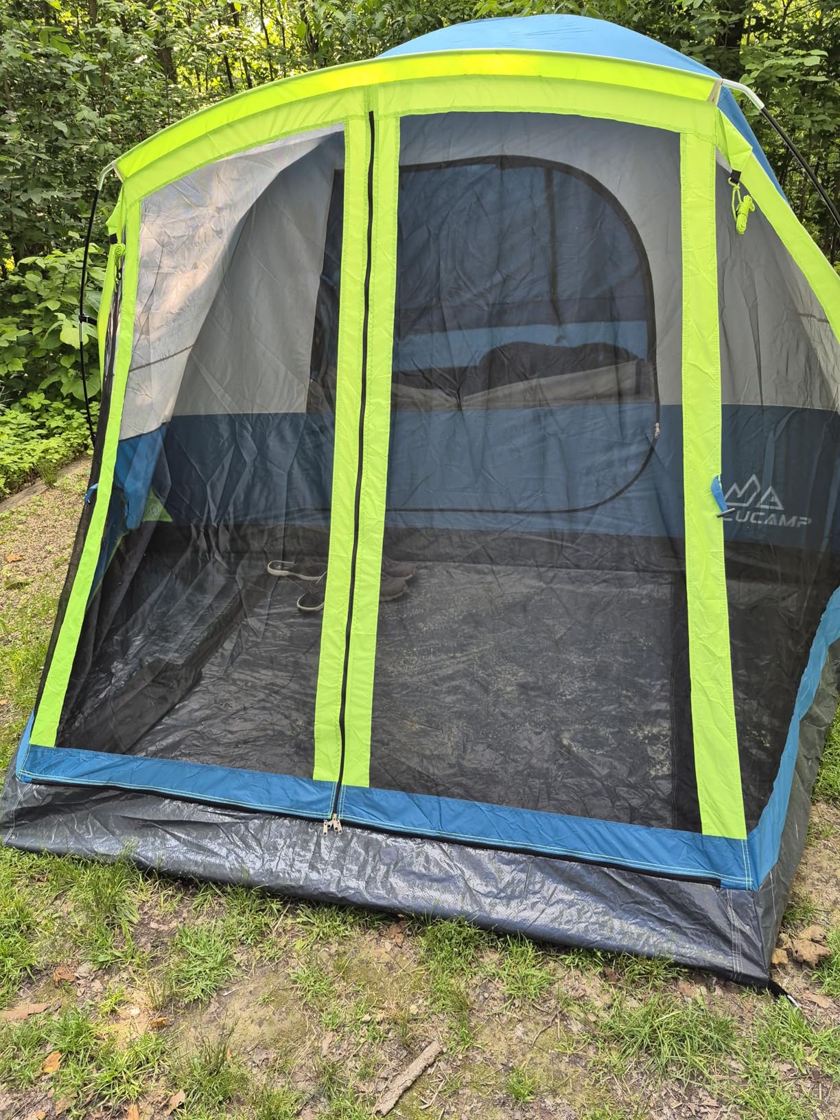 JELUCAMP 6/8 Person Large Waterproof Family Tents for Camping, Screened Camping Tent with Screen Porch customer photo 2