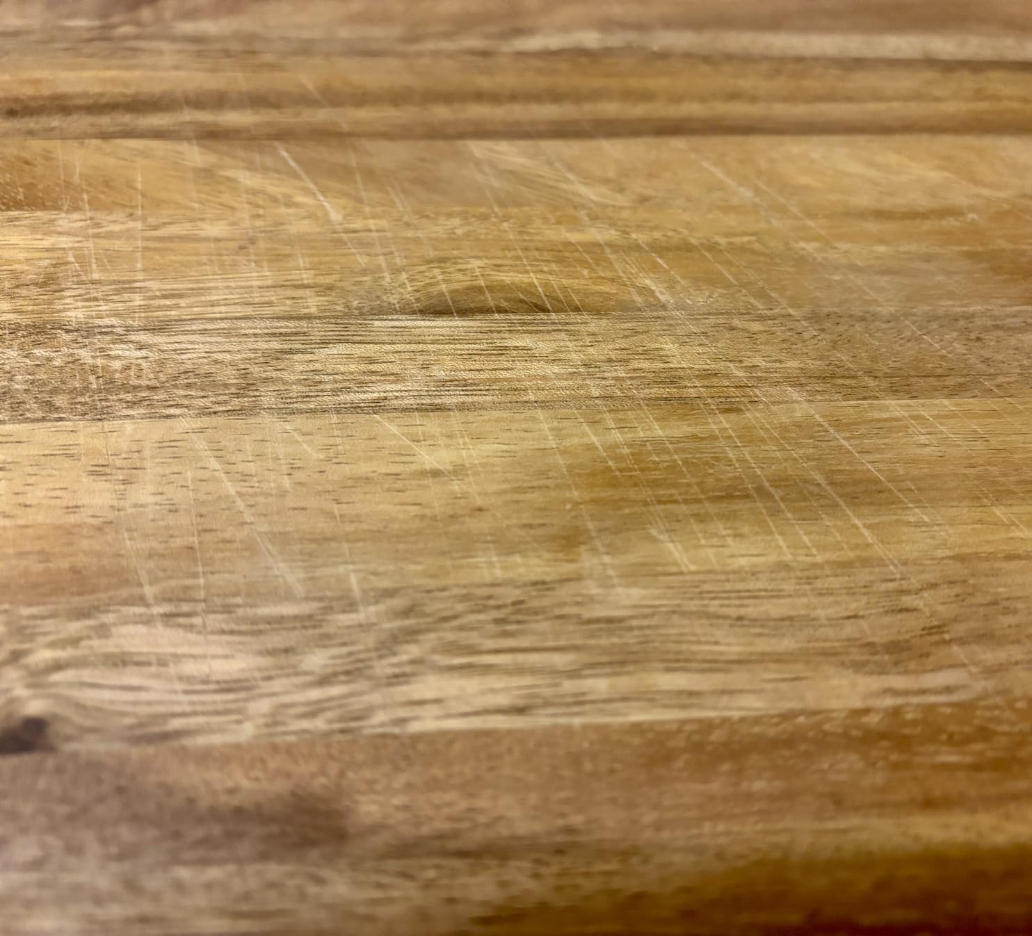 SHUMARU 20 Inch Mahogany End-Grain Butcher Block - Handmade in Bali - 1.6 Inch Thick Professional Wood Cutting Board with Non-Slip Feet - Sleek and Versatile customer photo 2