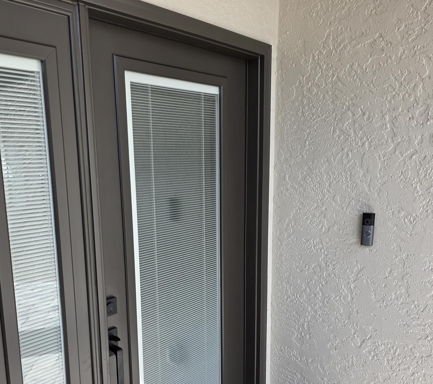 Ring Wired Doorbell Pro (newest model) - Retinal 4K with wide-angle video, 10x Enhanced Zoom, and Low-Light Sight, Deep Silver customer photo 1