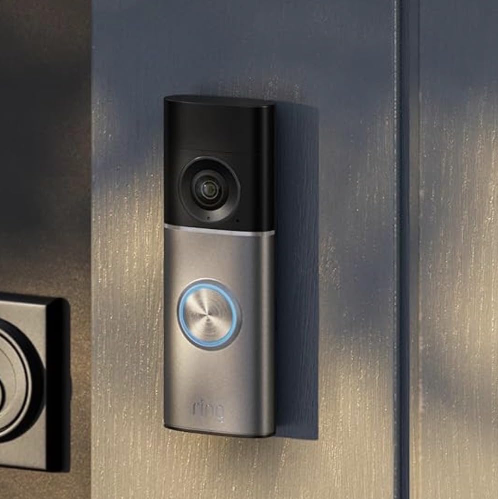 Ring Wired Doorbell Pro (newest model) - Retinal 4K with wide-angle video, 10x Enhanced Zoom, and Low-Light Sight, Deep Silver customer photo 2