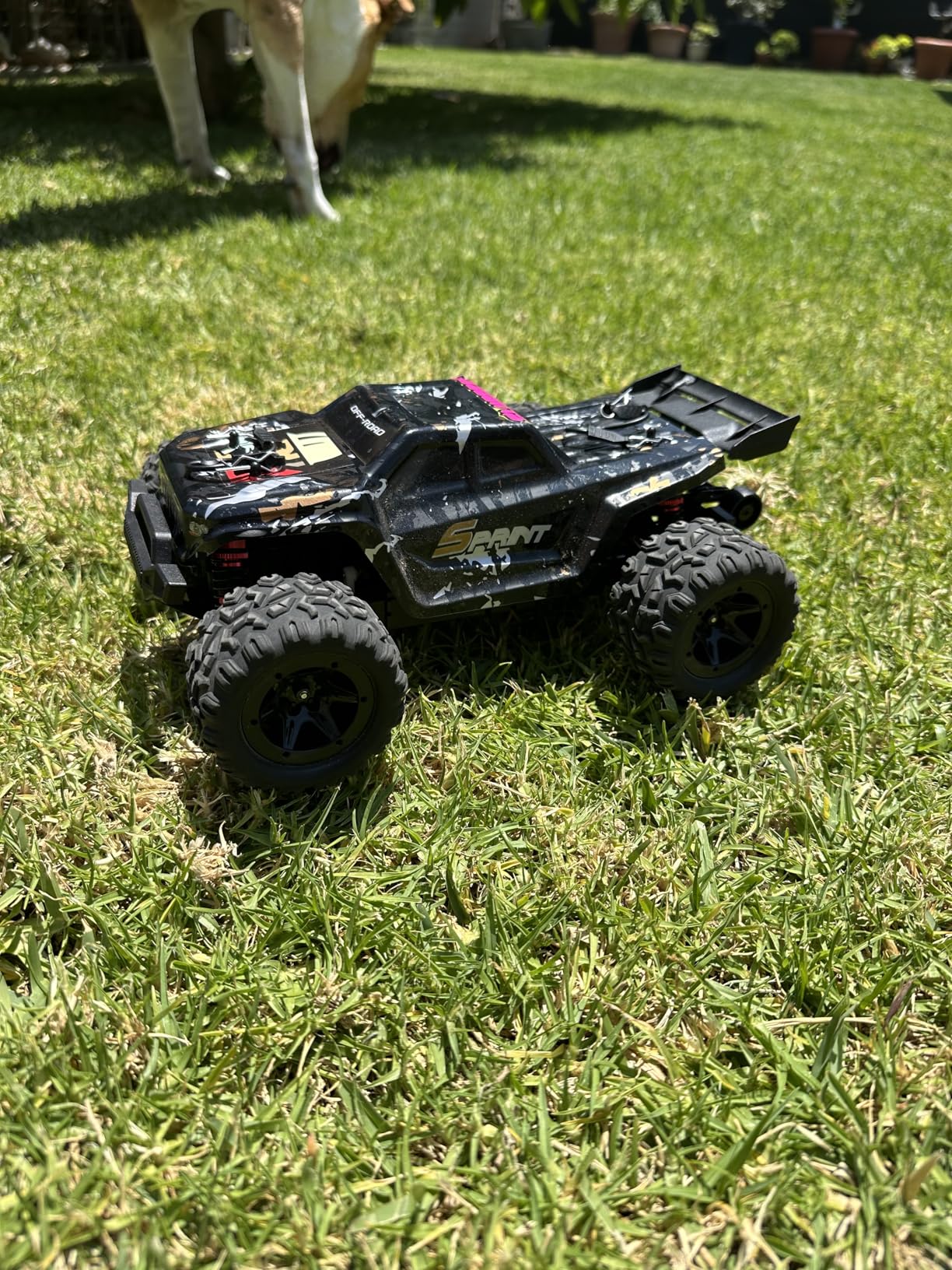 DEERC 9309E All Terrain Fast RC Cars for Adults 40KPH, 4WD Electric Off-Road Remote Control Monster Truck, 2.4Ghz High Speed Car, Waterproof Monster Truck with 2 Batteries customer photo 1