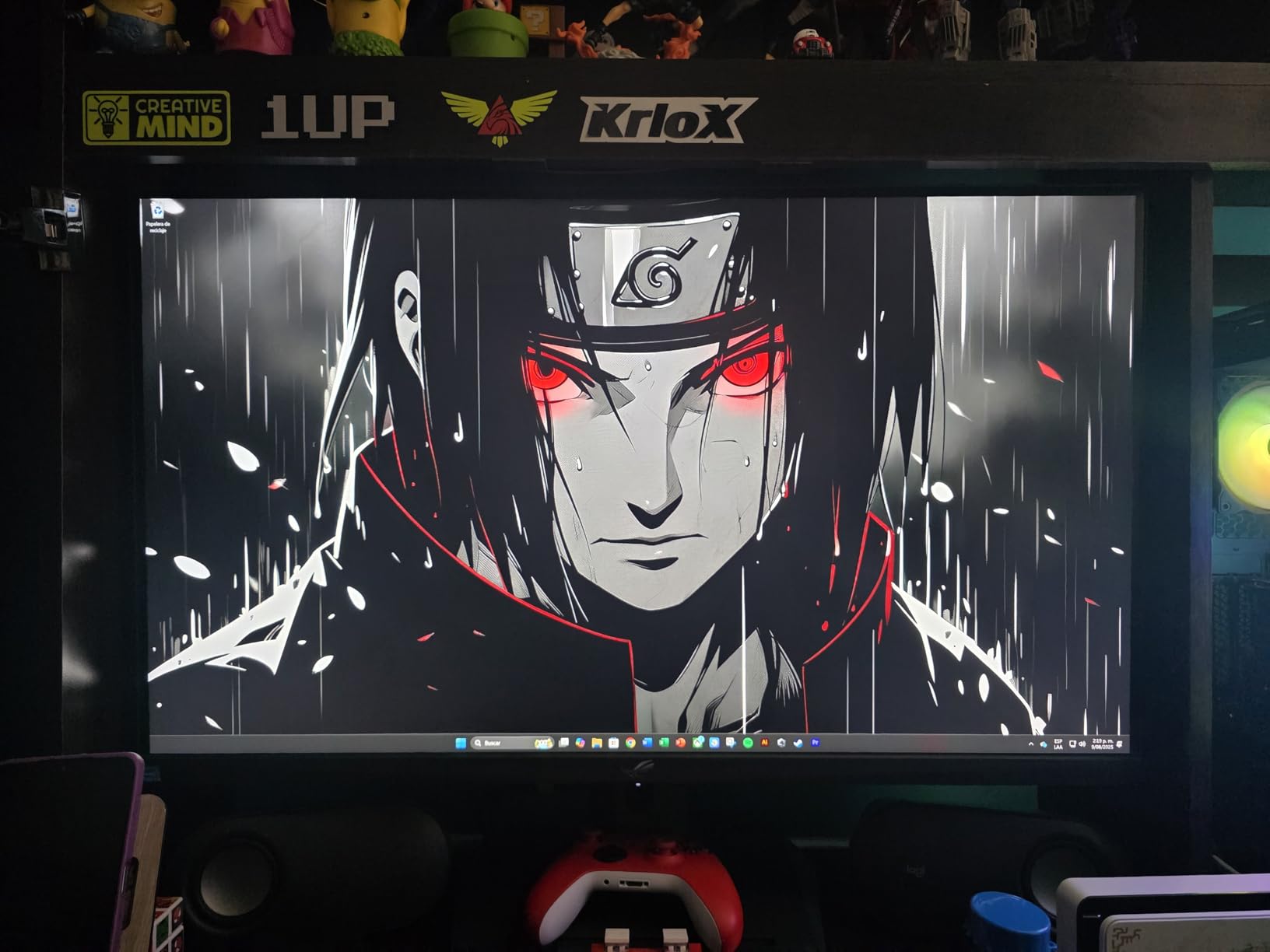 ASUS ROG Strix 32 4K HDR Gaming Monitor (XG32UCG) - 3840x2160, Dual Mode (4K 160Hz/FHD 320Hz), 0.3ms, Fast IPS, Extreme Low Motion Blur Sync, USB-C, G-SYNC Compatible, Tripod Socket, 3 yr Warranty customer photo 2