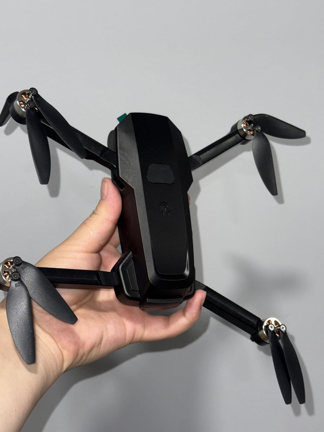 Drone with Camera for Adults 4K, Brushless Motor Drones for Kids Beginners, 60 Mins Flight, 130 Degree Lens, FPV Foldable RC Quadcopter, Gesture Photography, Toys Gifts for Teen Boys Girls customer photo 1