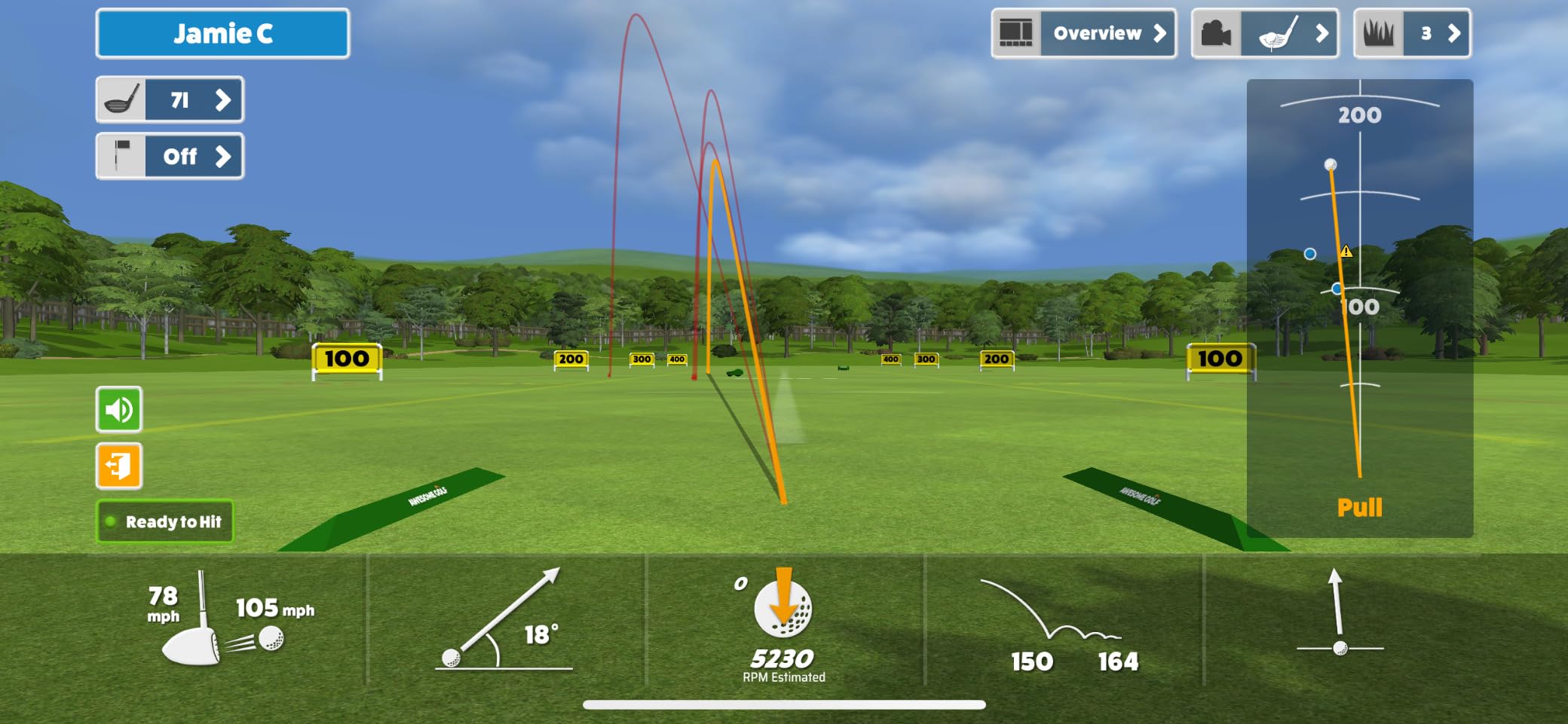 Rapsodo MLM2PRO Launch Monitor Golf Simulator | Swing Trainer & Shot Tracker for Home & Driving Range | Golf Training Aid customer photo 1