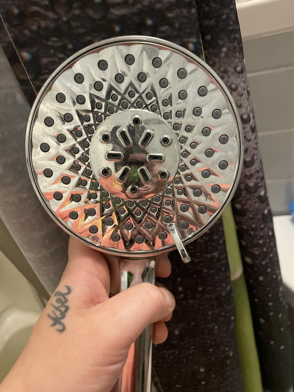 SR SUN RISE Filtered Shower Head with Handheld High Pressure 9 Spray Mode Showerhead, 4 Filters, Chrome customer photo 1