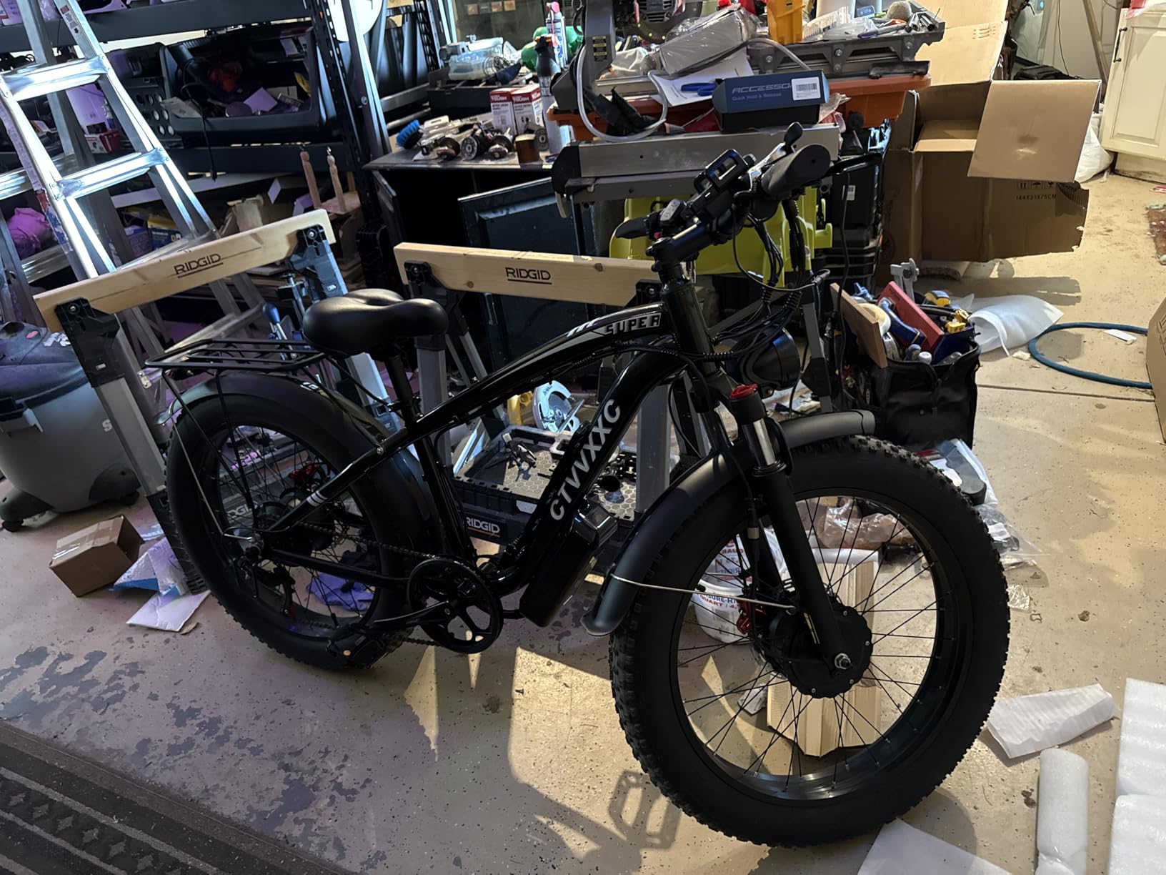 9000W Dual Motor Ebike for Adults Men 45MPH - Fast Electric Bike with 52V 34Ah Battery Up to 100 Miles,Lockable Suspension 24