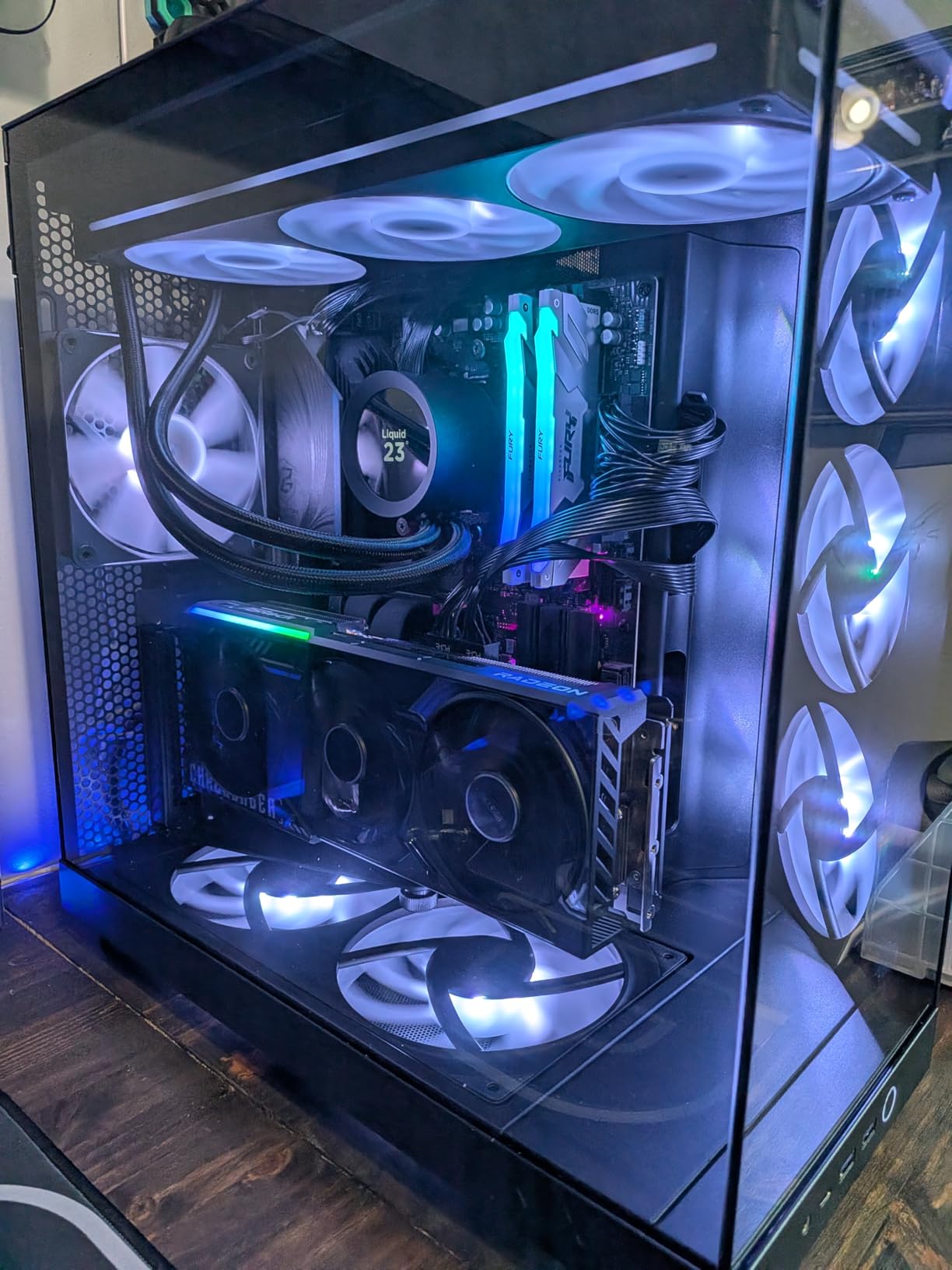 NZXT Kraken Plus 280 - AIO CPU Liquid Cooler - 280mm Radiator - 2 x F140P Fans - Customizable 1.54