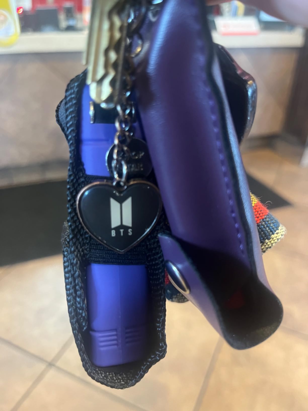 FIGHTSENSE Mini Stun Gun Keychain & Pepper Spray Combo Pack for Self Defense Kit - Extremely Powerful Stun Gun Flashlight for Women customer photo 2