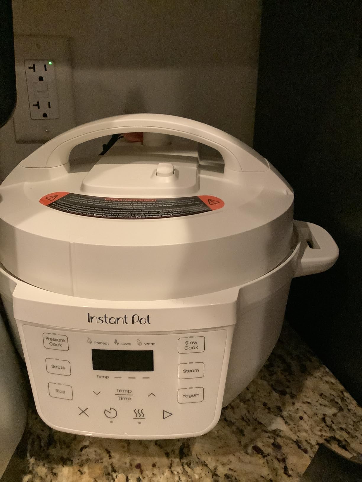 Instant Pot 6QT RIO 7-in-1 Multi-Cooker, Pressure Cooker, Slow cook, Sauté, Steam, Rice Maker, Yogurt, & Warmer, Sea Salt, 6 Quarts customer photo 1