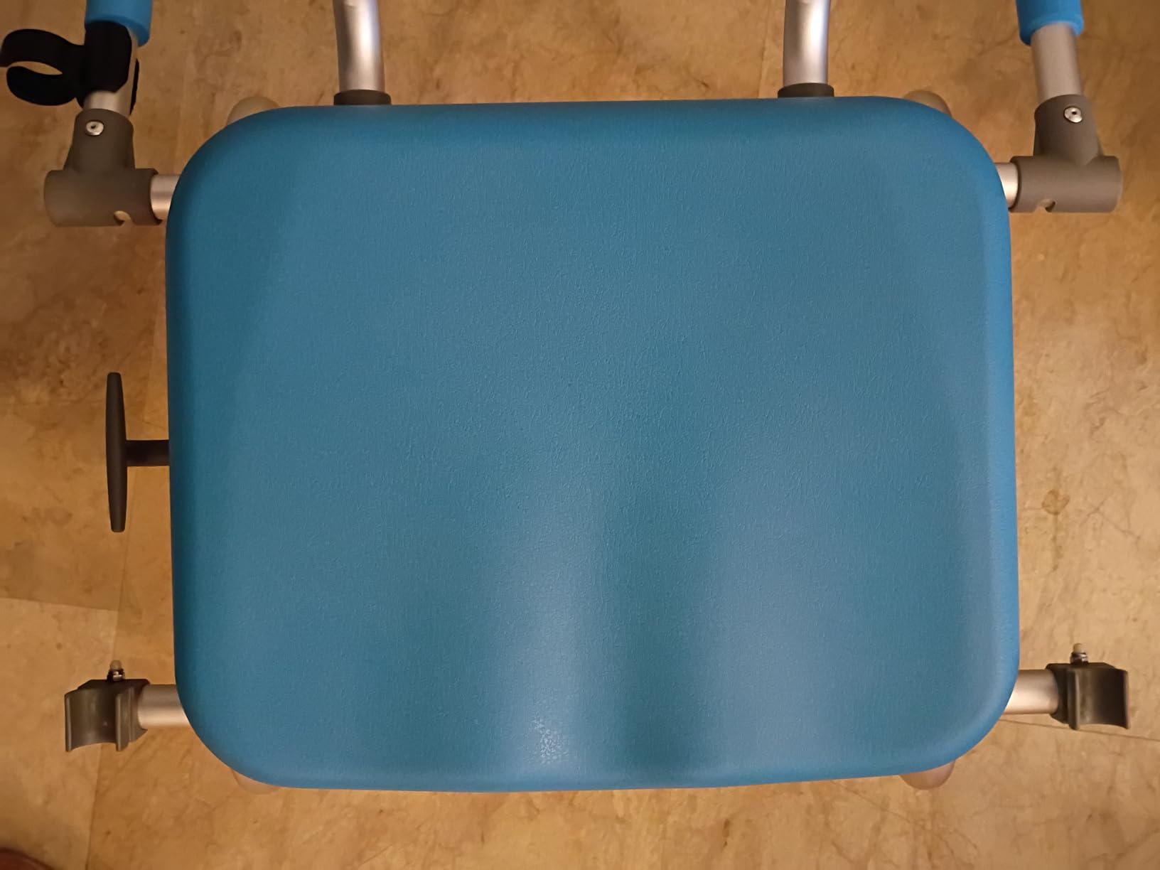 Loyoda FSA/HSA Eligible Swivel Shower Chair with Arms and Back, Padded Shower Bench with Pivoting Arms, Height Adjustable Shower Chair for Elderly and Disabled, 400 lbs customer photo 2