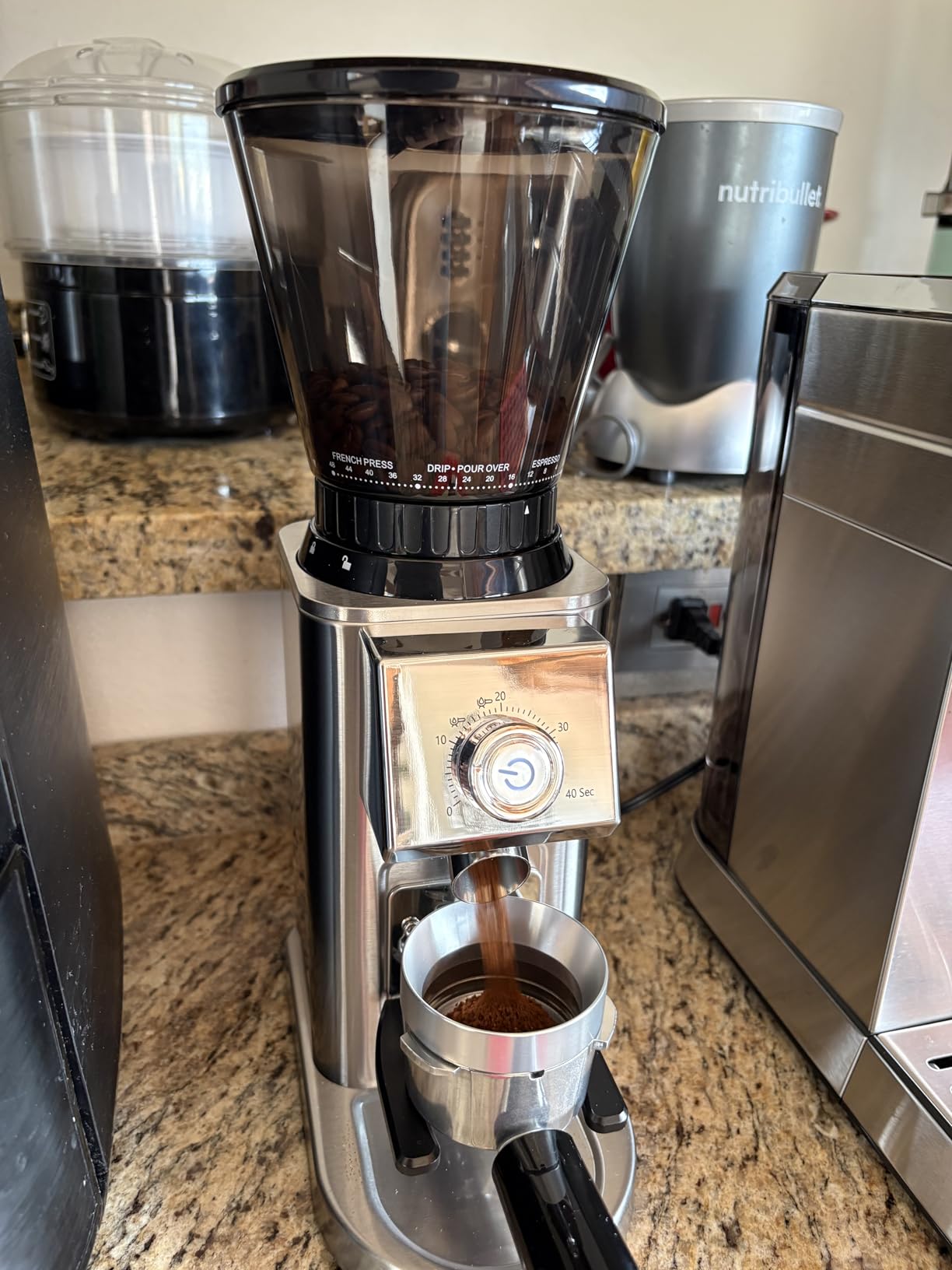 Reoszeank 51mm Espresso Accessories Kit, Espresso Distribution Tool, Spring Loaded Calibrated Tamper and Dosing Funnel Set, Coffee Distributor Leveler Fits Delonghi CASABREWS and atatix 51 mm Machines customer photo 2