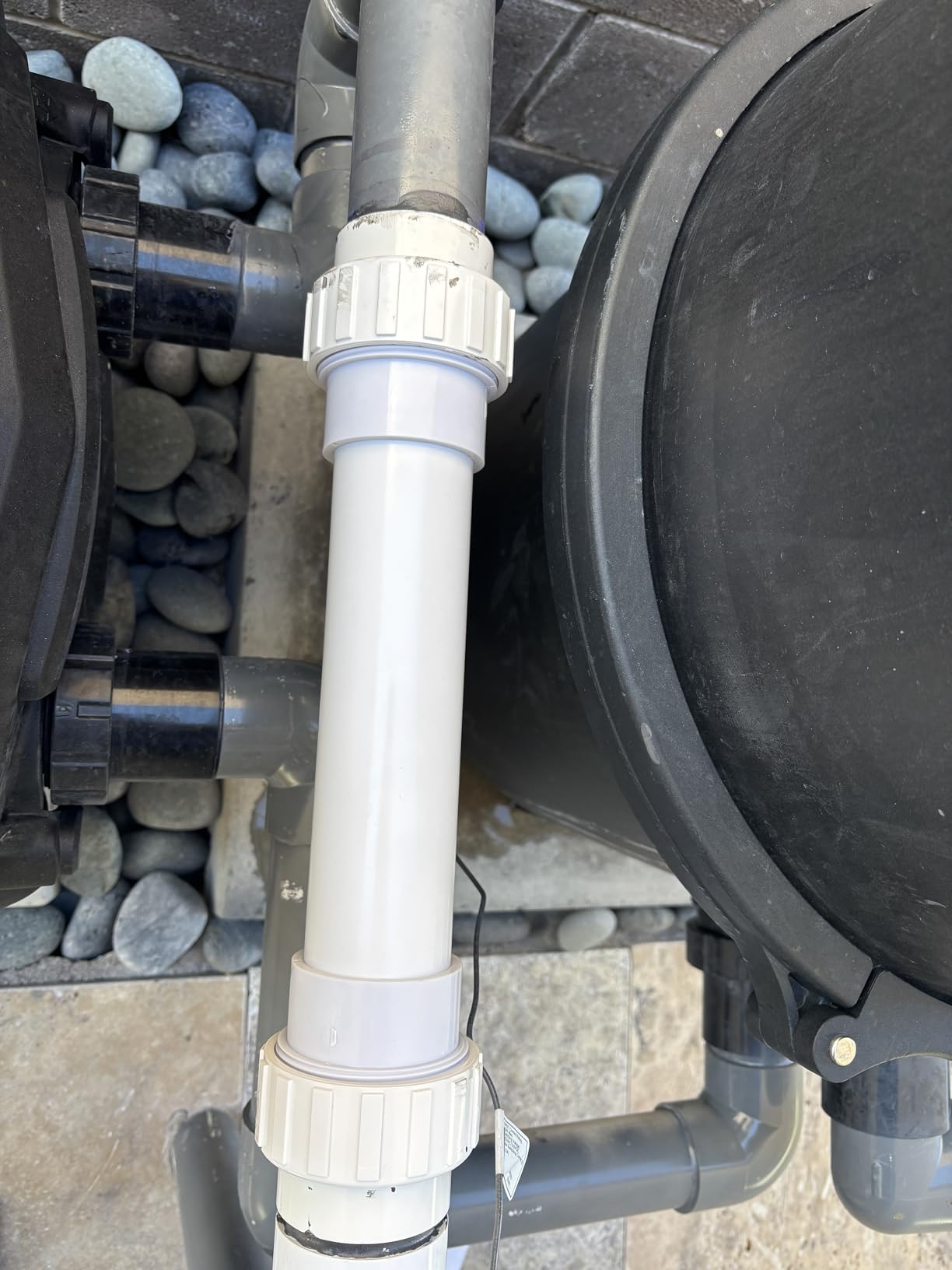 Salt Chlorine Generator - for Above Ground Pools up to 10,000 Gallons, Intelligent Saltwater Pool System with Auto Chlorine Calculation, Salt Level Detection & Smart Salt Addition Guidance customer photo 2