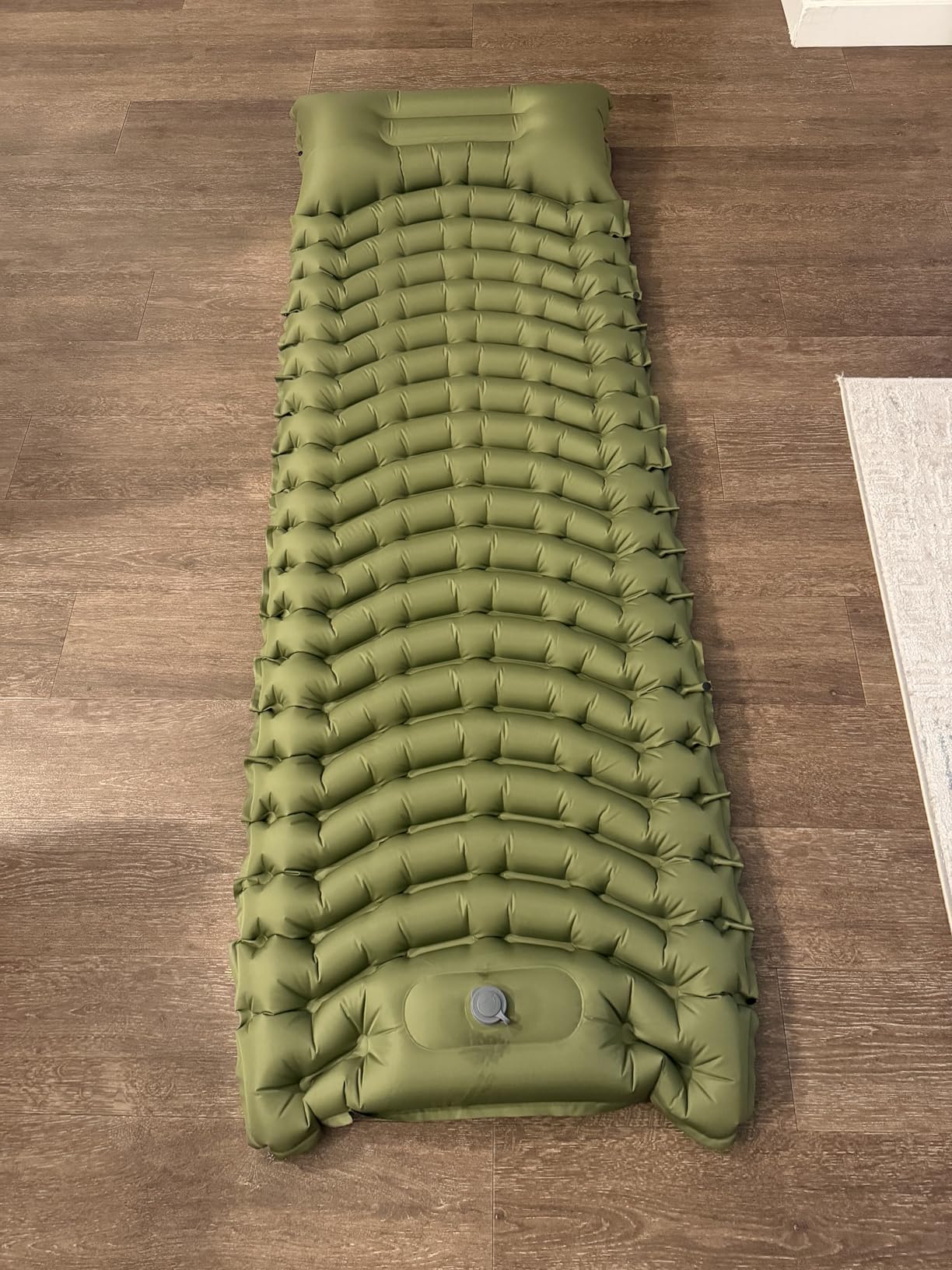 Sleeping Pad for Camping - Ultralight Camping Mattress with Pillow, Built-in Foot Pump customer photo 2