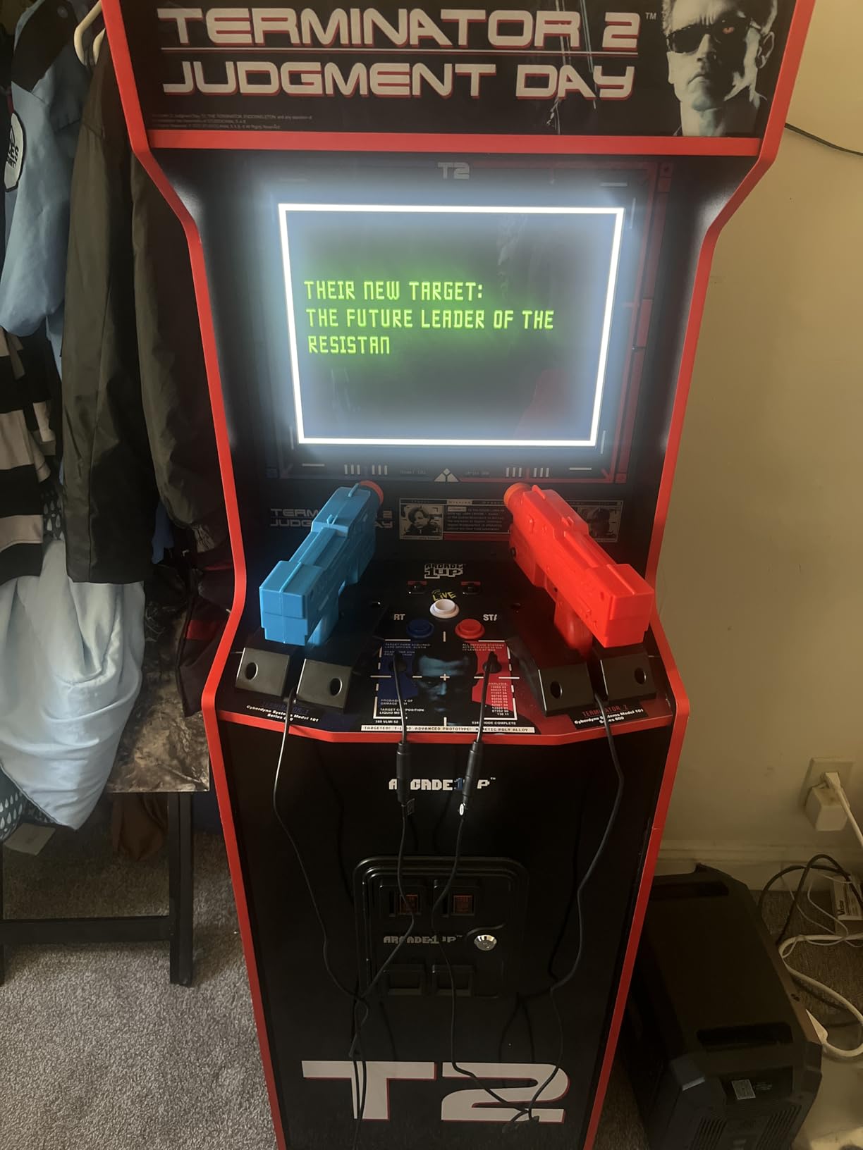 Arcade1Up Terminator 2 Deluxe Arcade Machine customer photo 1