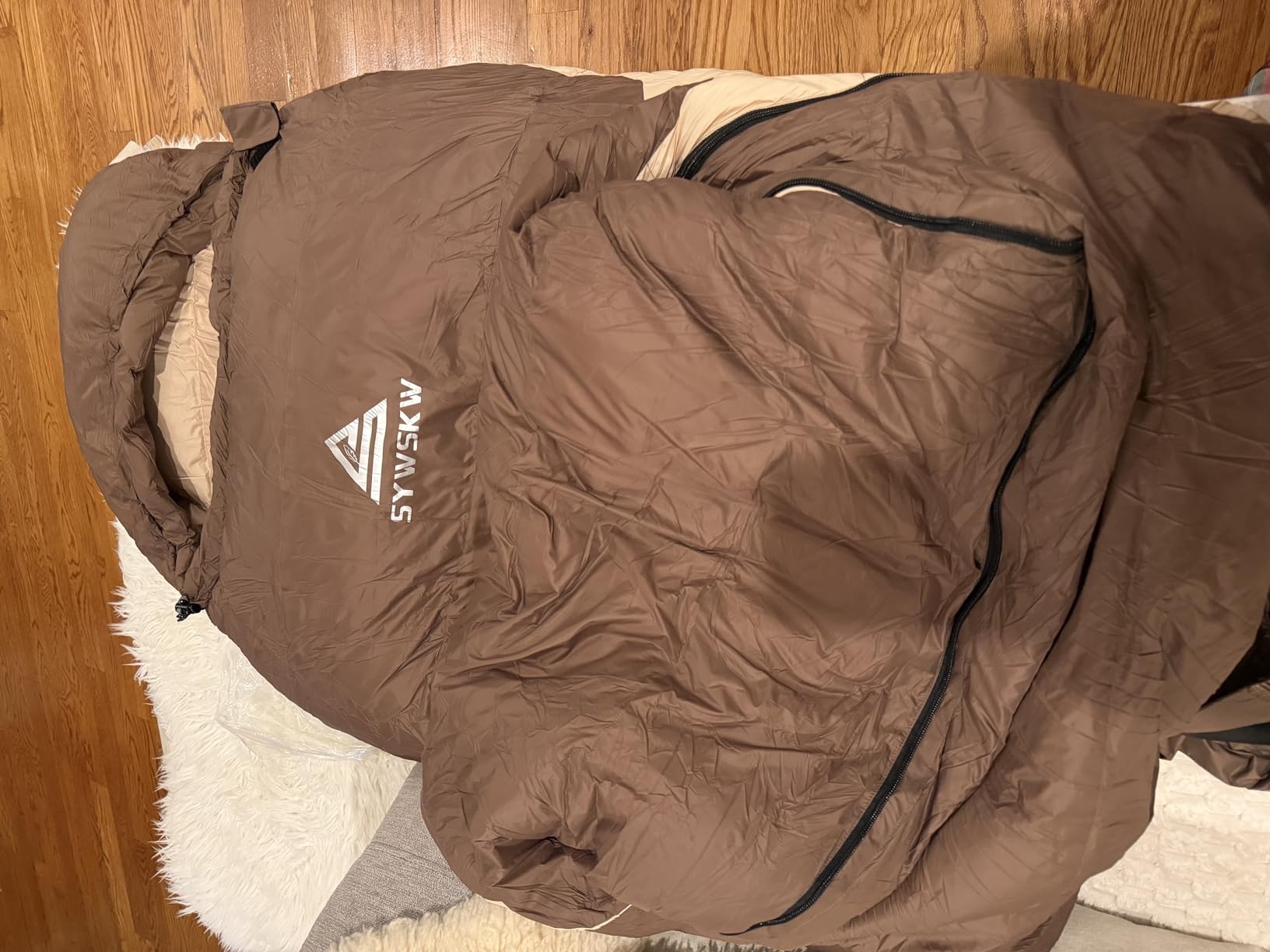 Ultralight Down Sleeping Bag with Pillow,15°F 32°F 46°F Sleeping Bag for Women,Men,Youth Backpacking,Hiking and Camping Outdoor with 680FP Duck Down customer photo 2