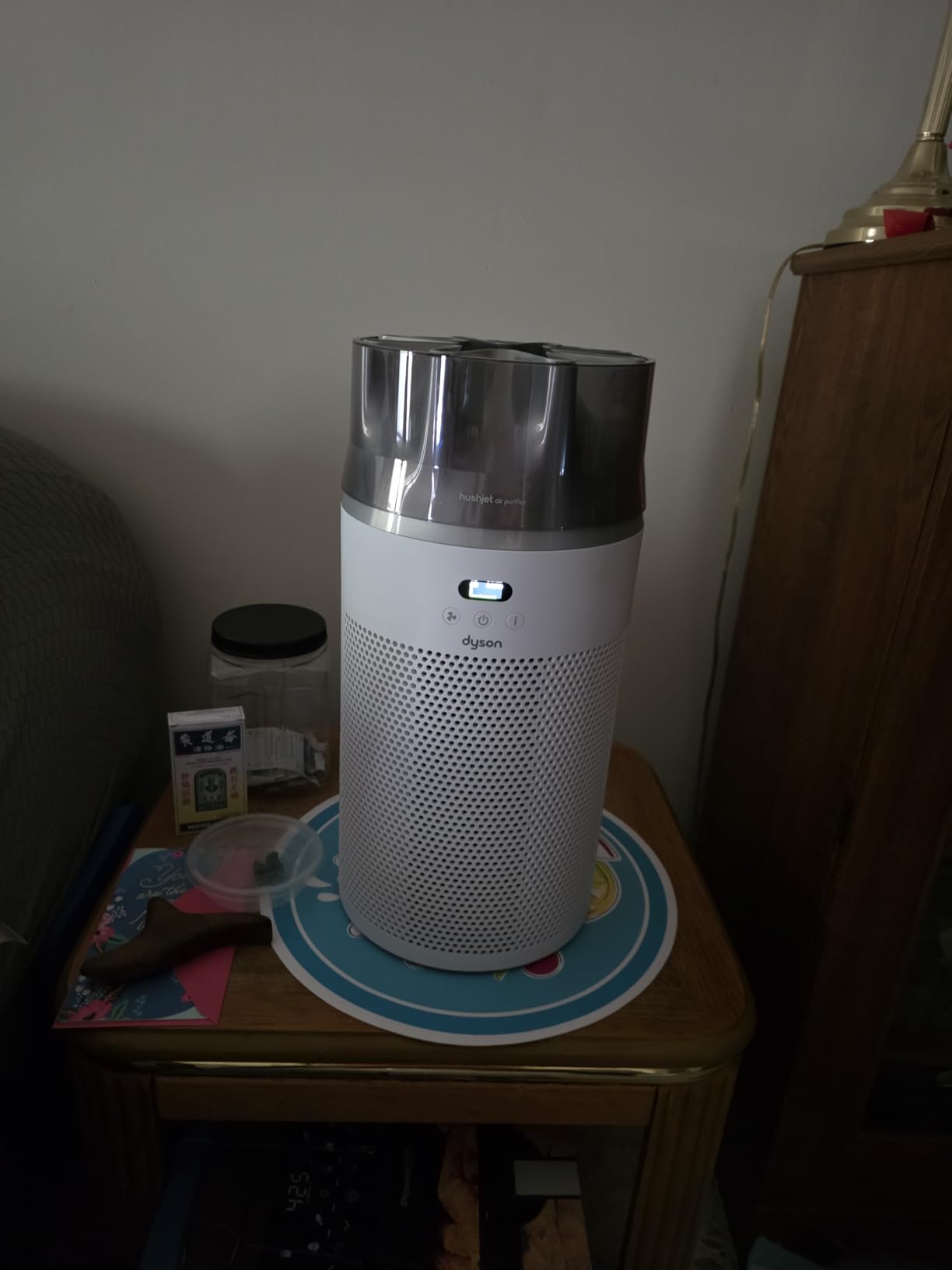 Dyson Hushjet Compact Purifier, Engineered for Powerful, Whisper-quiet, Whole-room Air Purification, Homes with Pets, Allergies, Fully-sealed filtration, 5-year no change filter customer photo 1